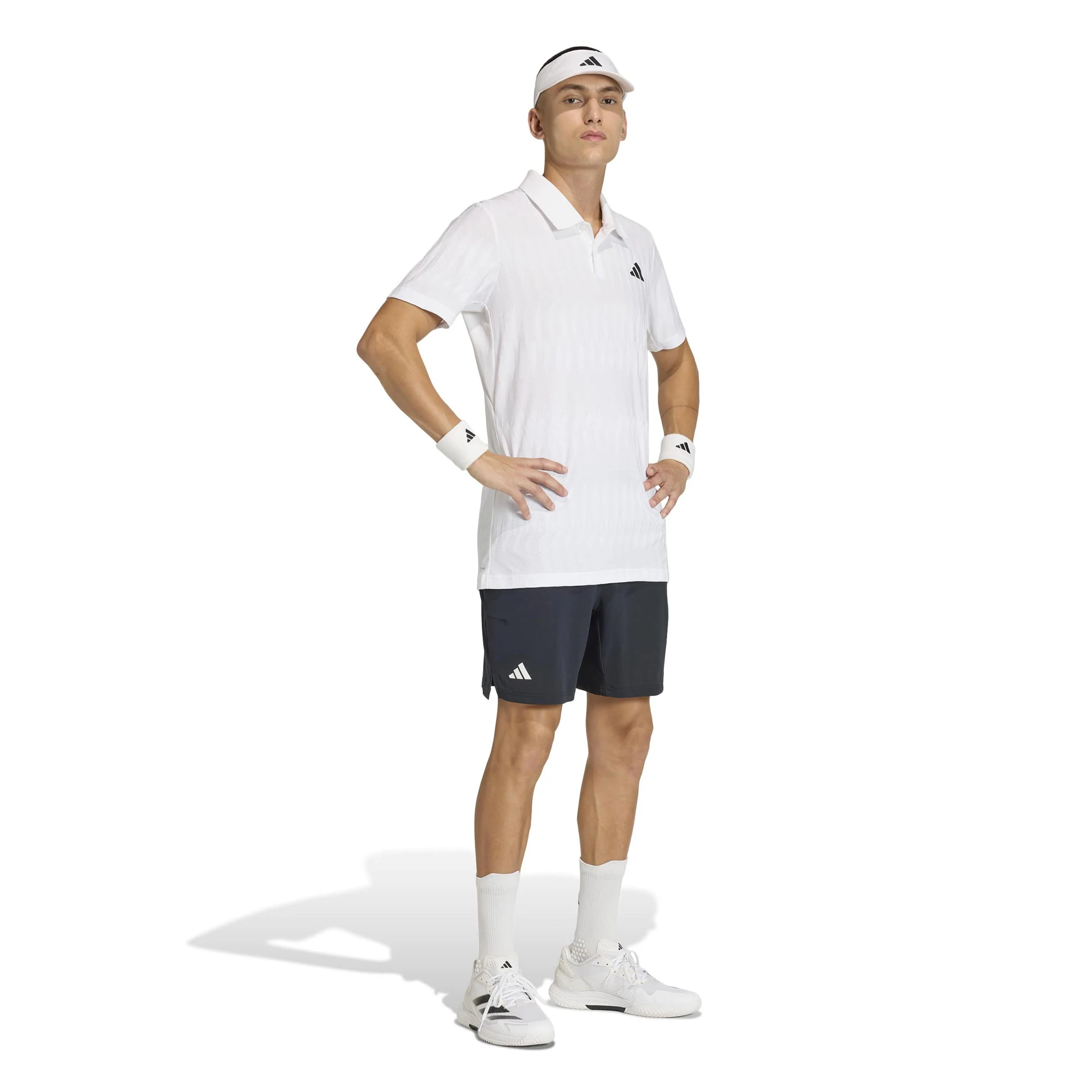 Freelift Polo Herrar - vit - Image 4