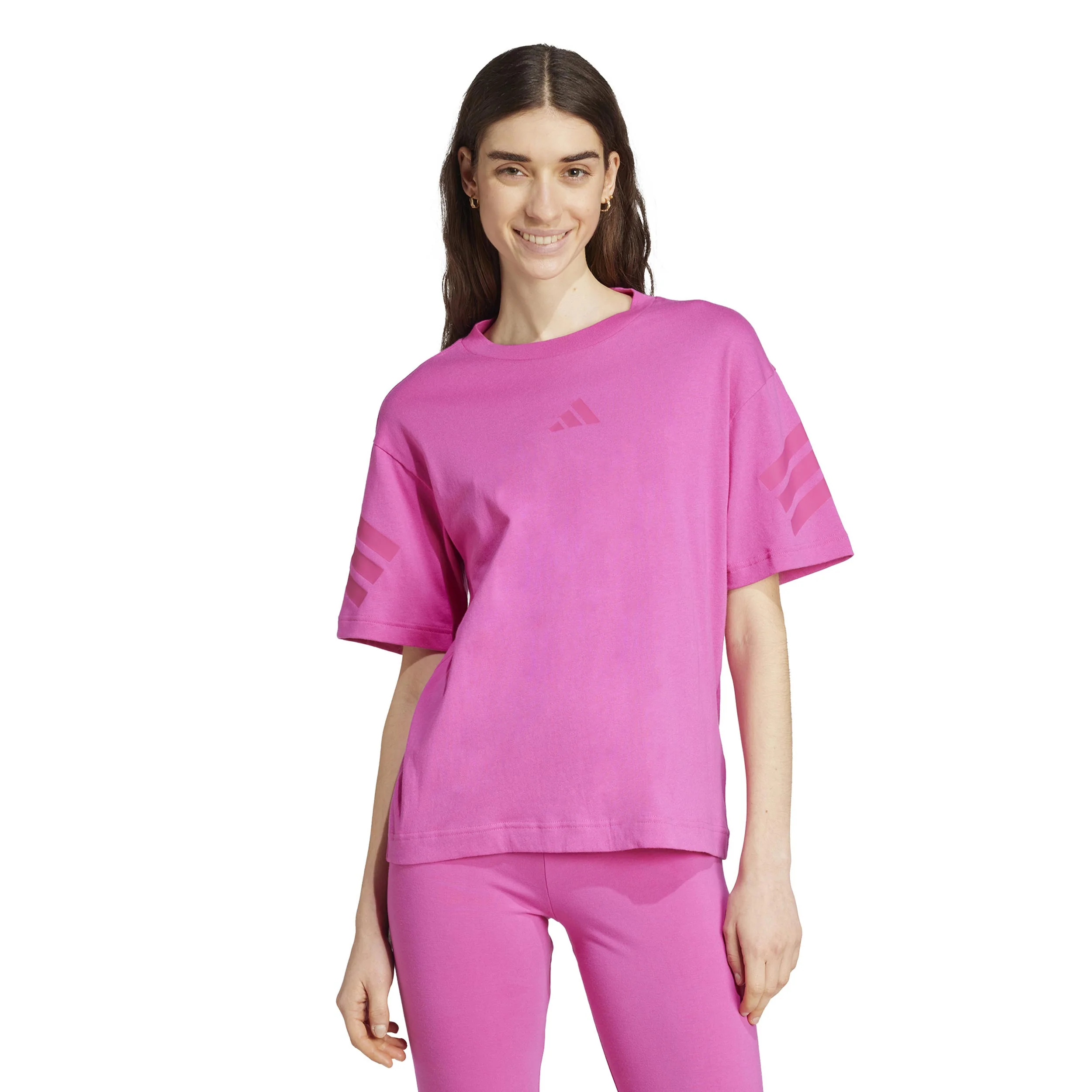 Future Icon 3Stripes T-shirt Damer-Pink - Image 2