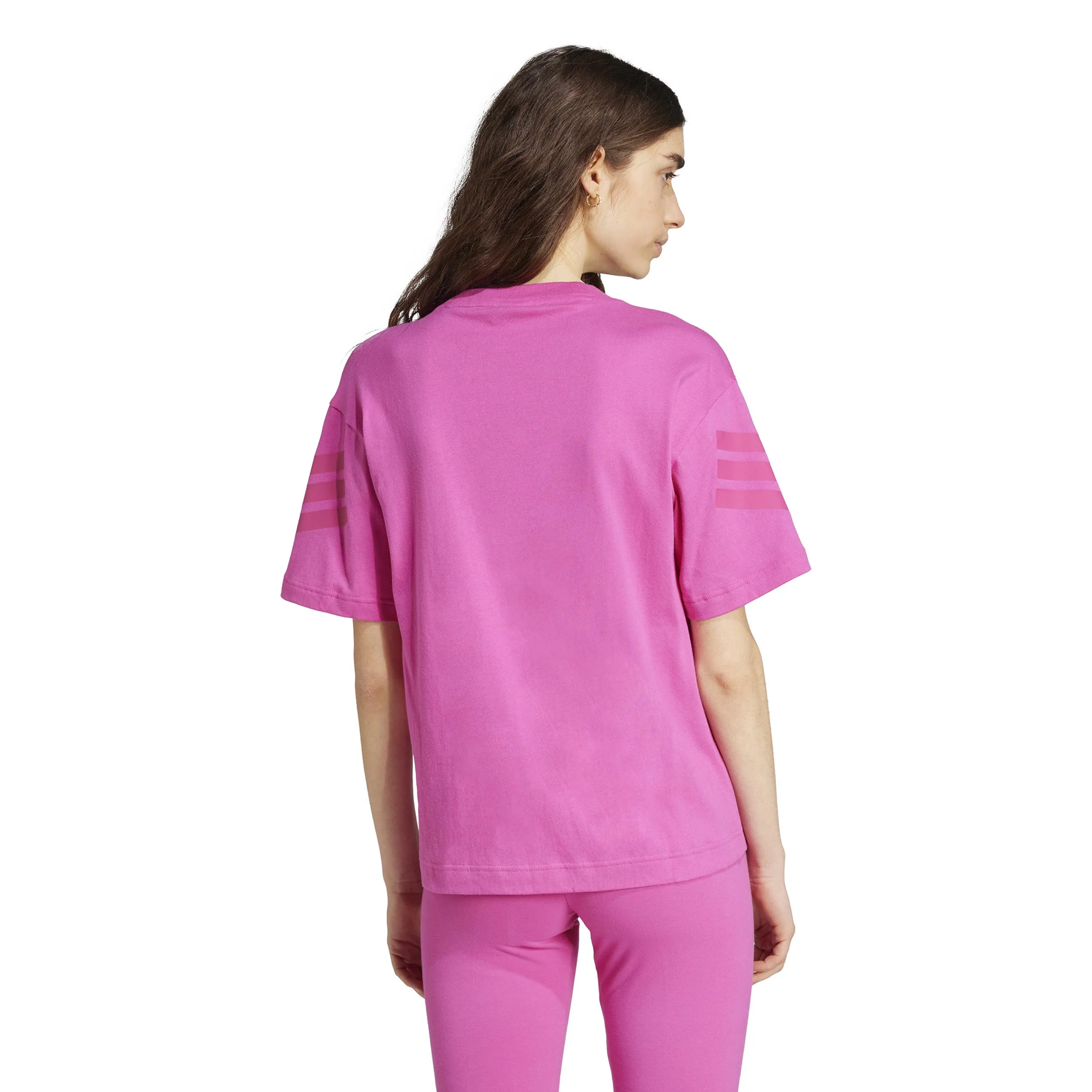 Future Icon 3Stripes T-shirt Damer-Pink - Image 3