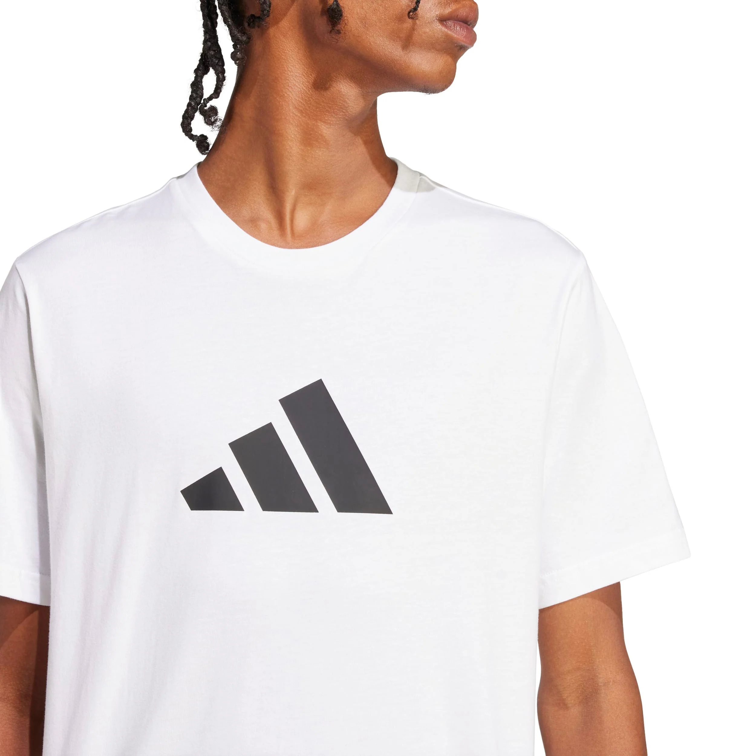 Future Icons 3 Bar Logo T-shirt Herrar - vit, svart - Image 6