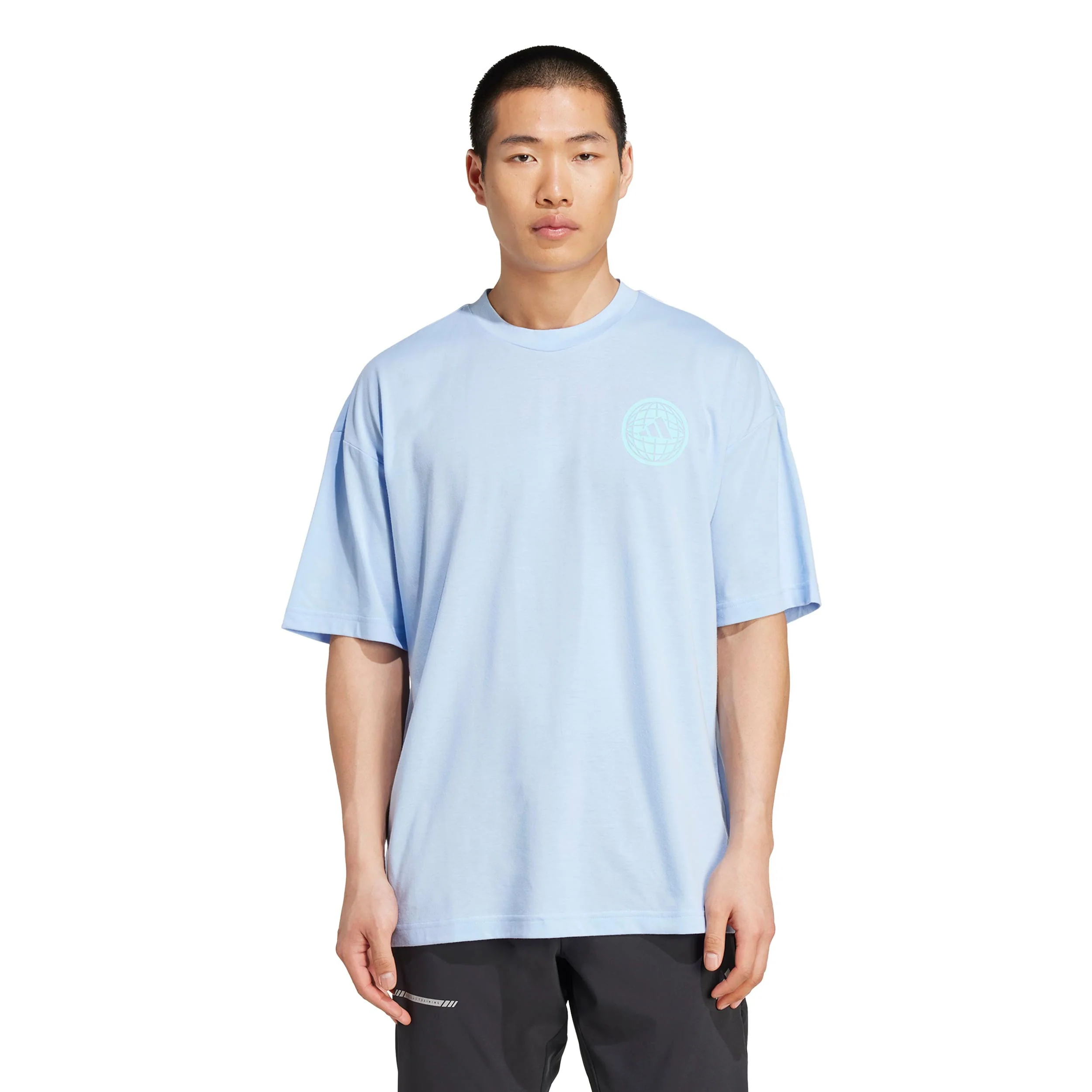 Gfx Glob Q3 T-shirt Herrar-Blå - Image 2