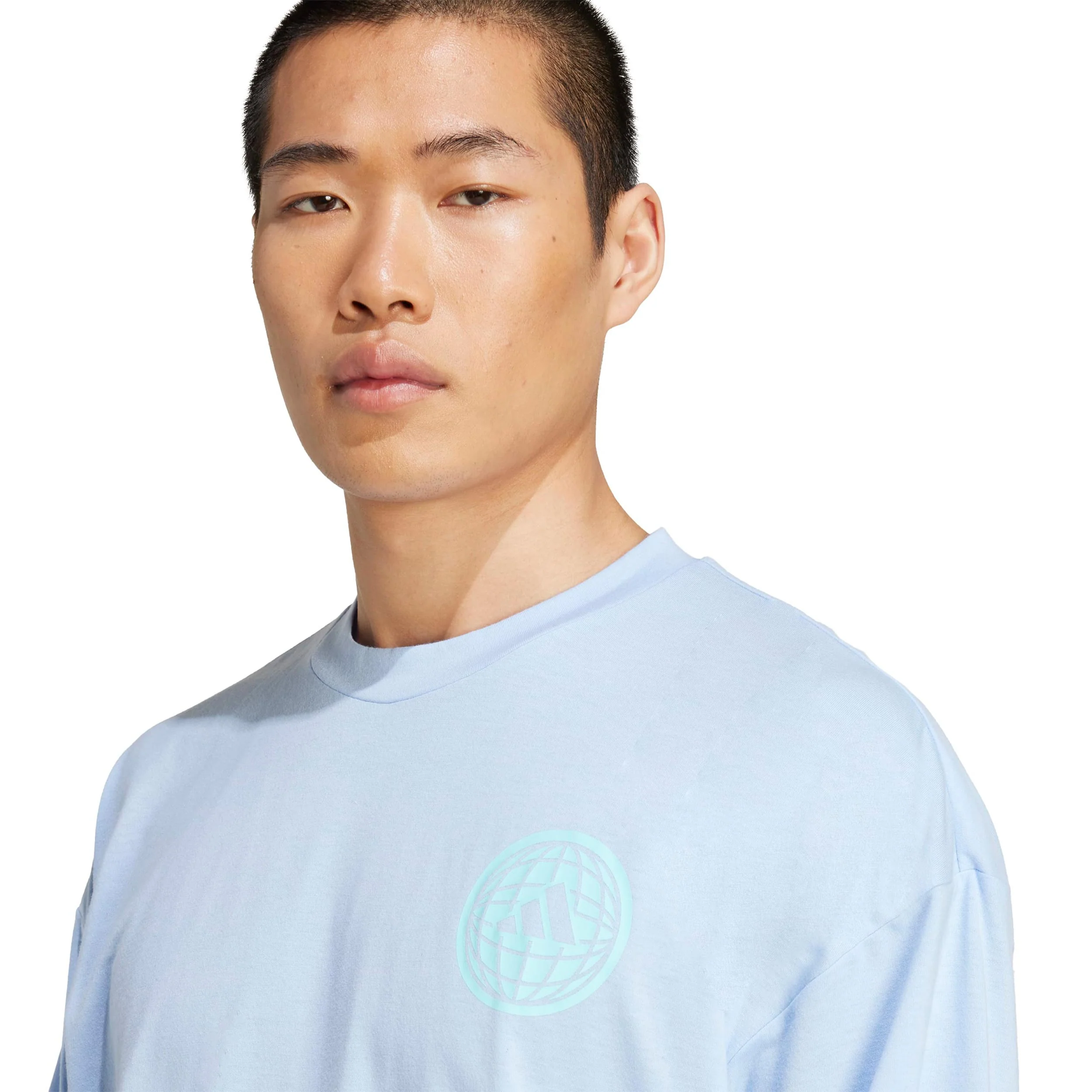 Gfx Glob Q3 T-shirt Herrar-Blå - Image 5