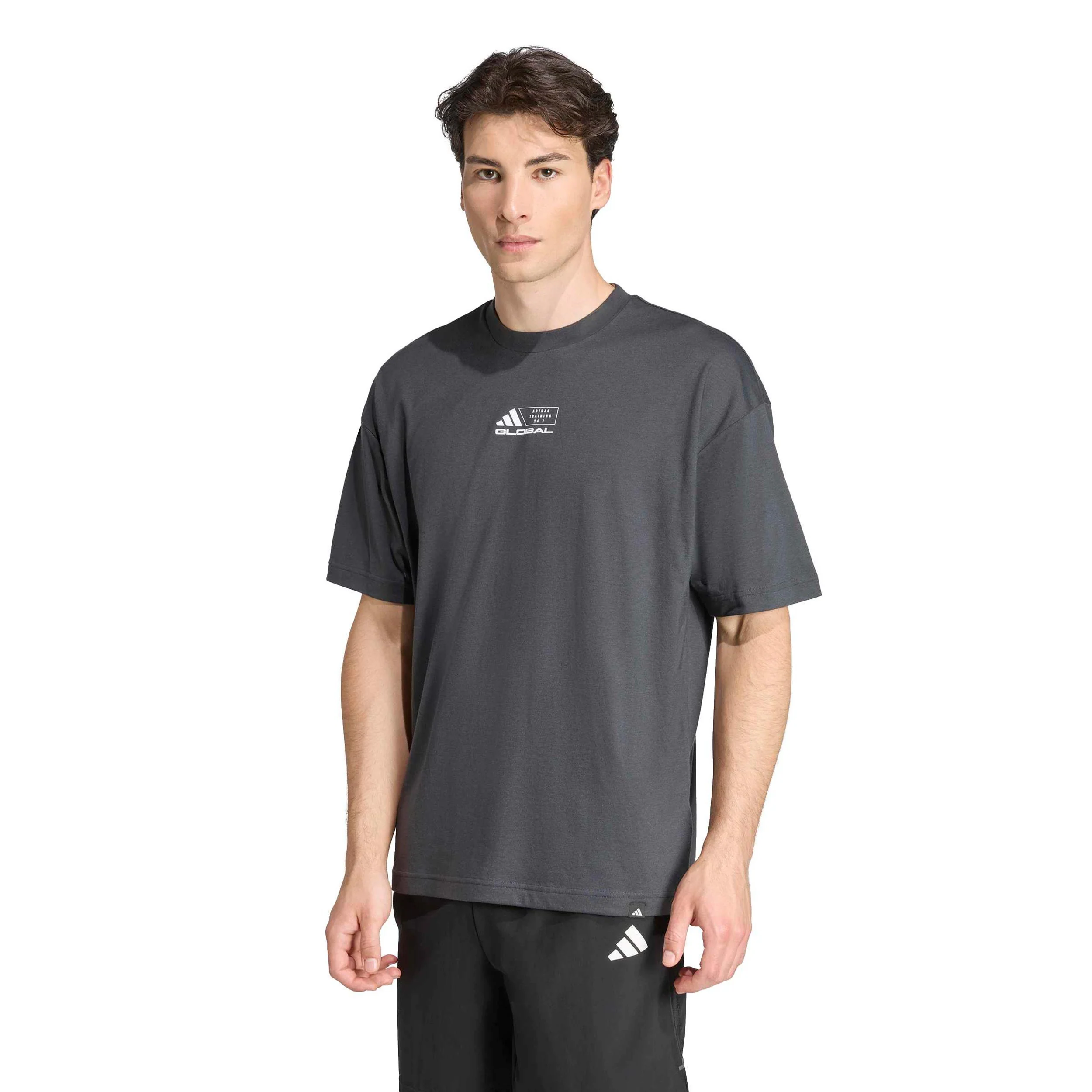 GFX Glob T-shirt Herrar-mörkgrå - Image 2