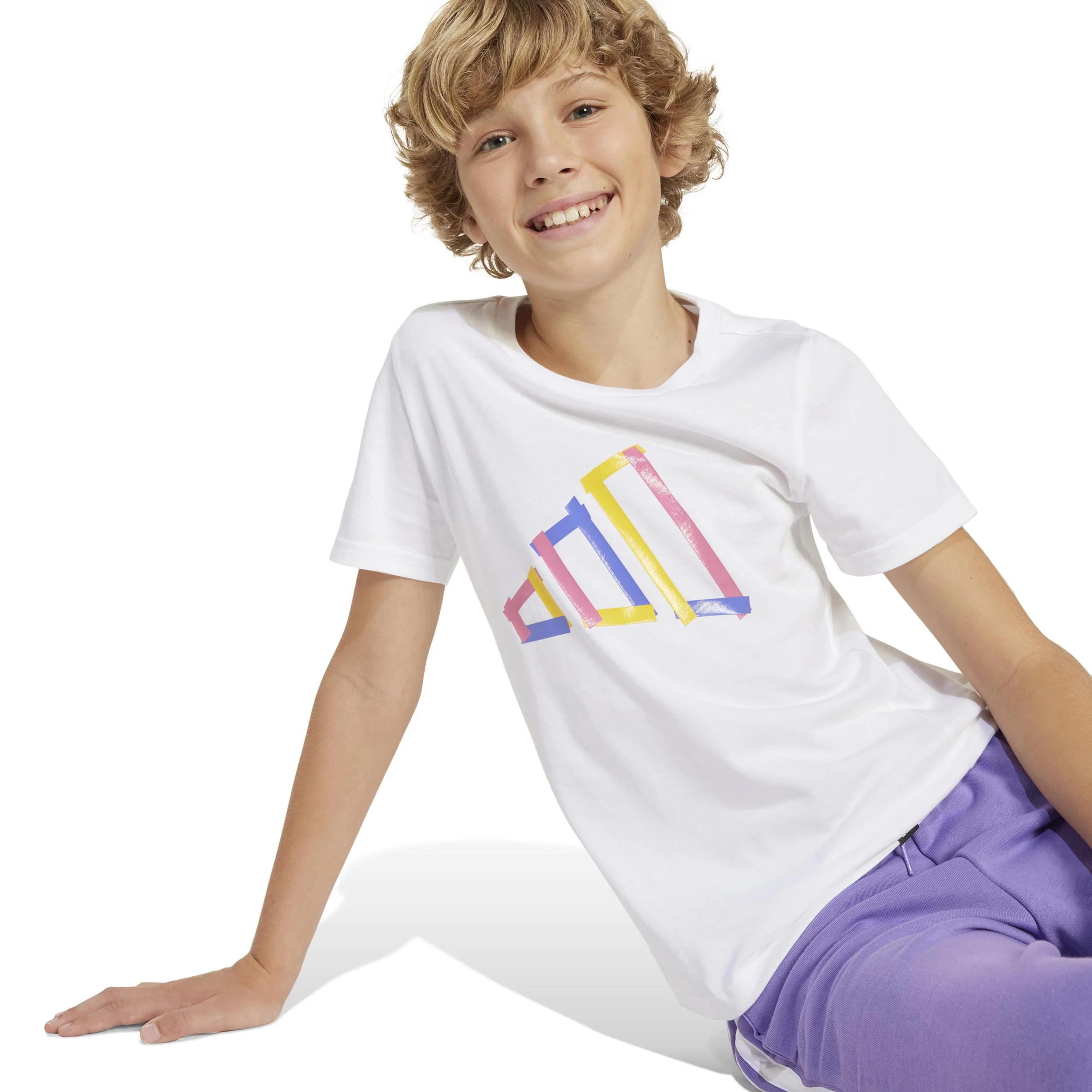 Graphic T-shirt Barn-Vit,Flerfärgad - Image 5