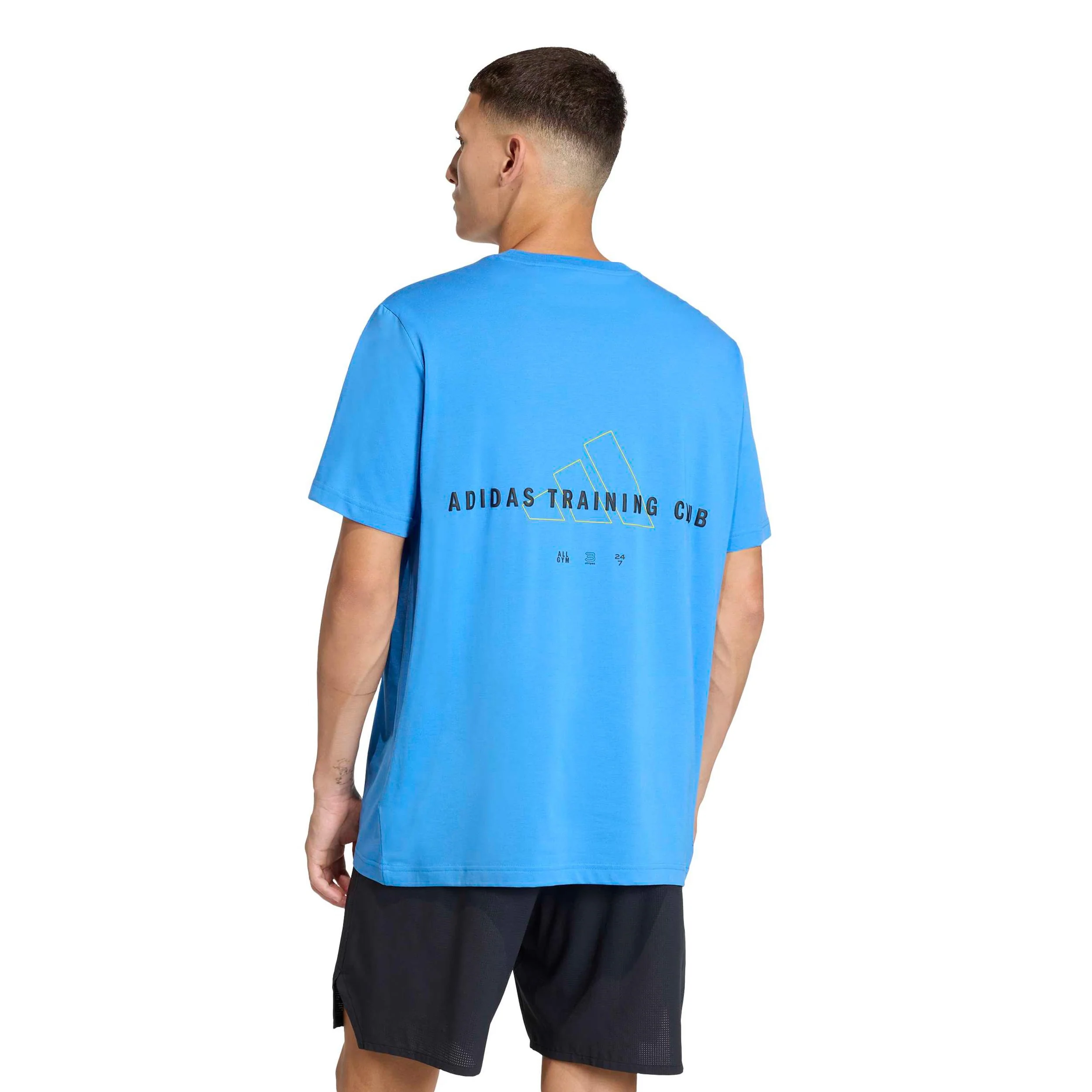 Identity Grpahic T-shirt Herrar - turkos, svart - Image 3