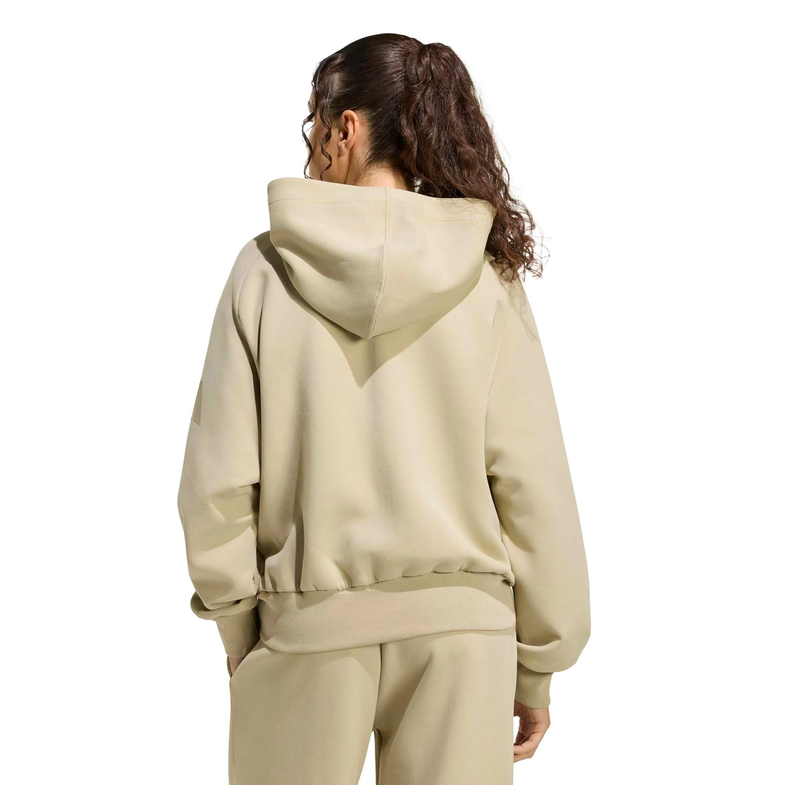 Lux Sweat-jacka Damer - beige - Image 3