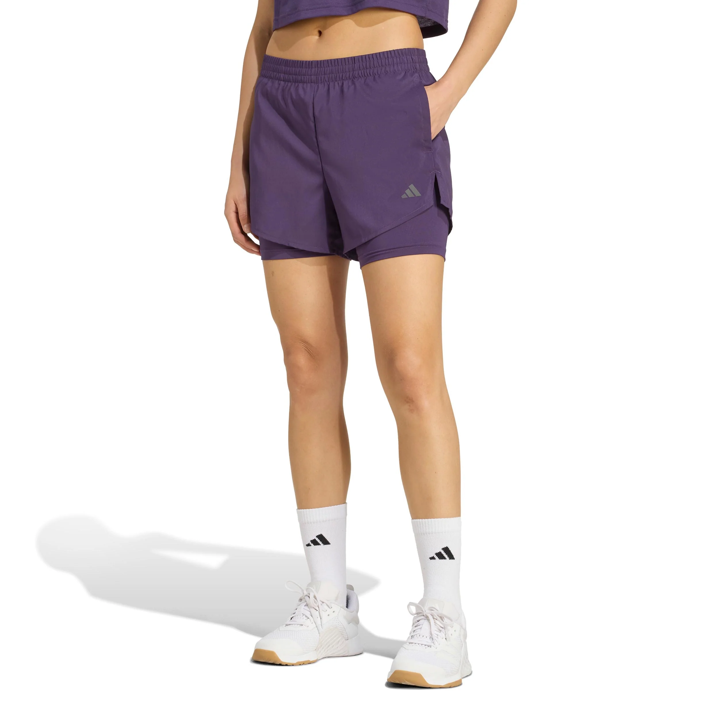 MIN 2in1 Shorts Damer-lila - Image 2