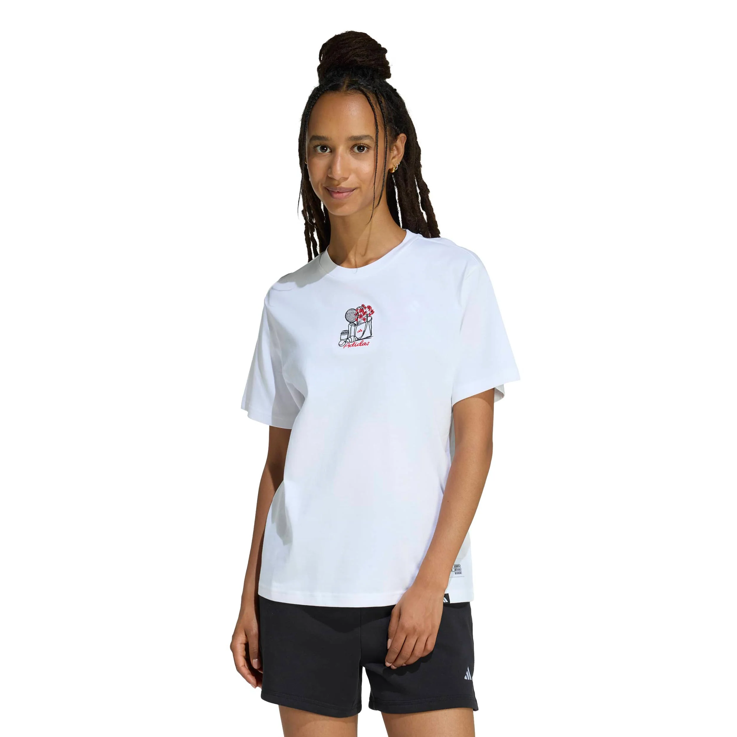 MINI Embroidery Graphic T-shirt Damer - vit, flerfärgad - Image 2