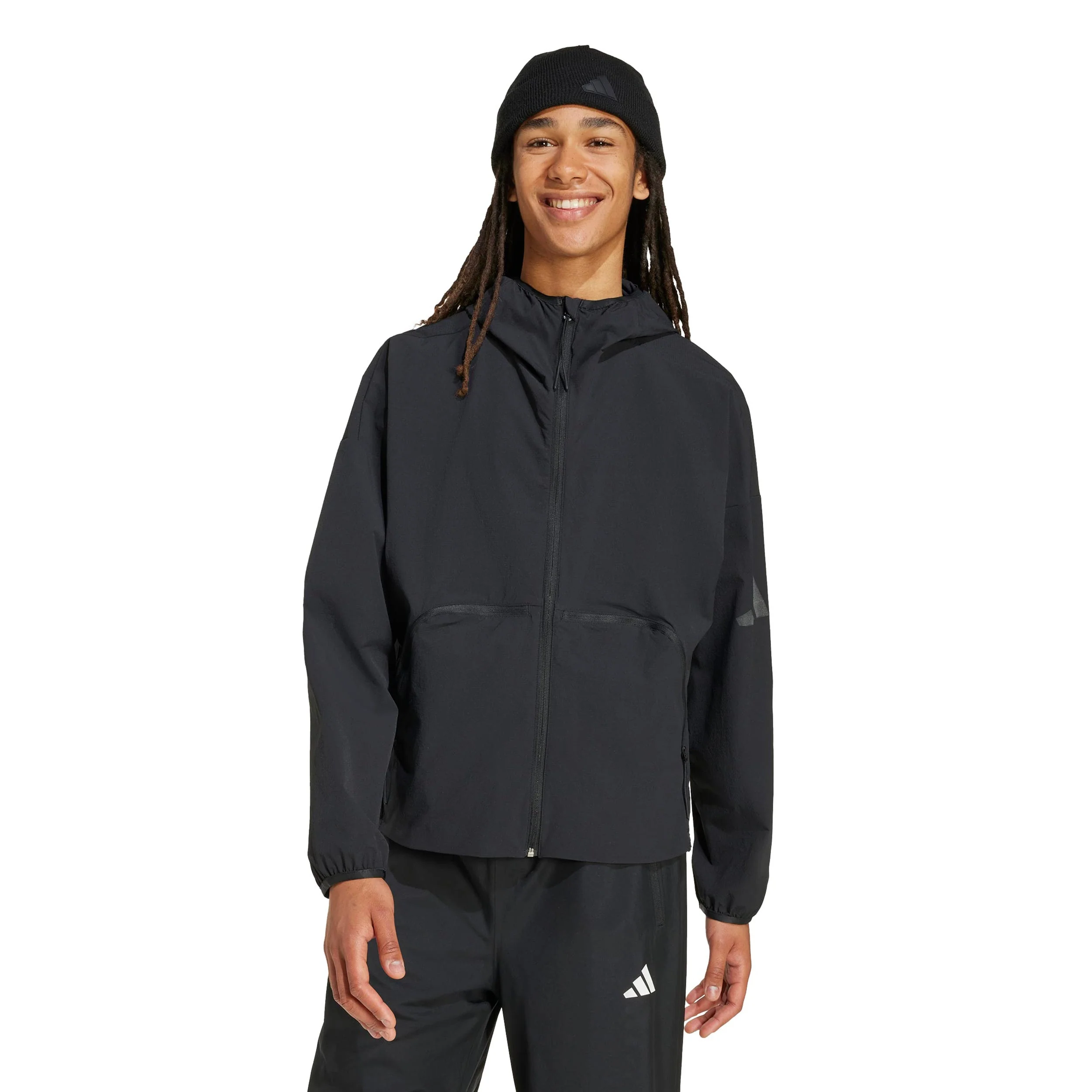 My Shelter Windbreaker Träningsjacka Herrar-svart - Image 2