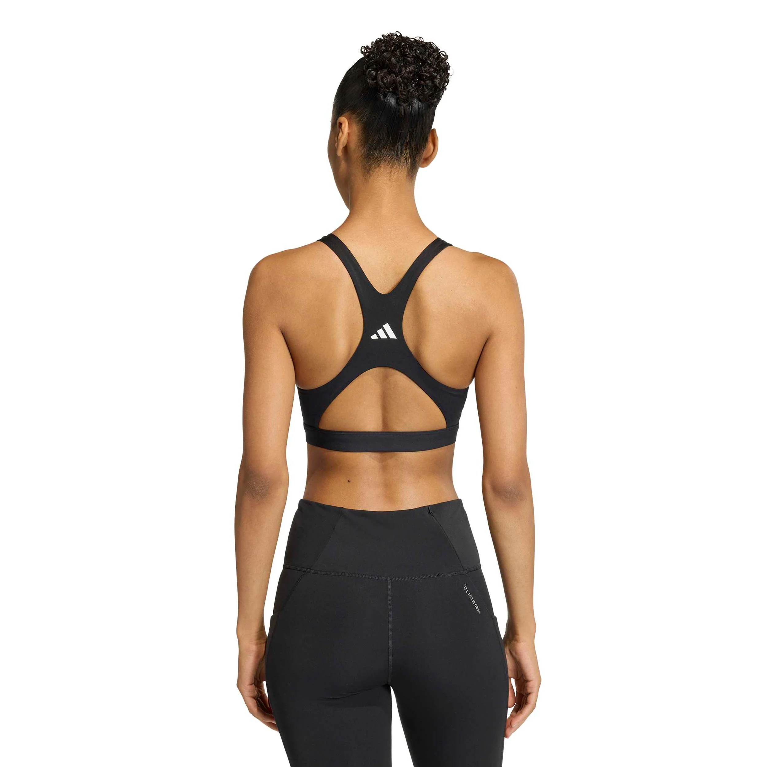 Optime Essentials High Support Sport-behå Damer - svart - Image 4