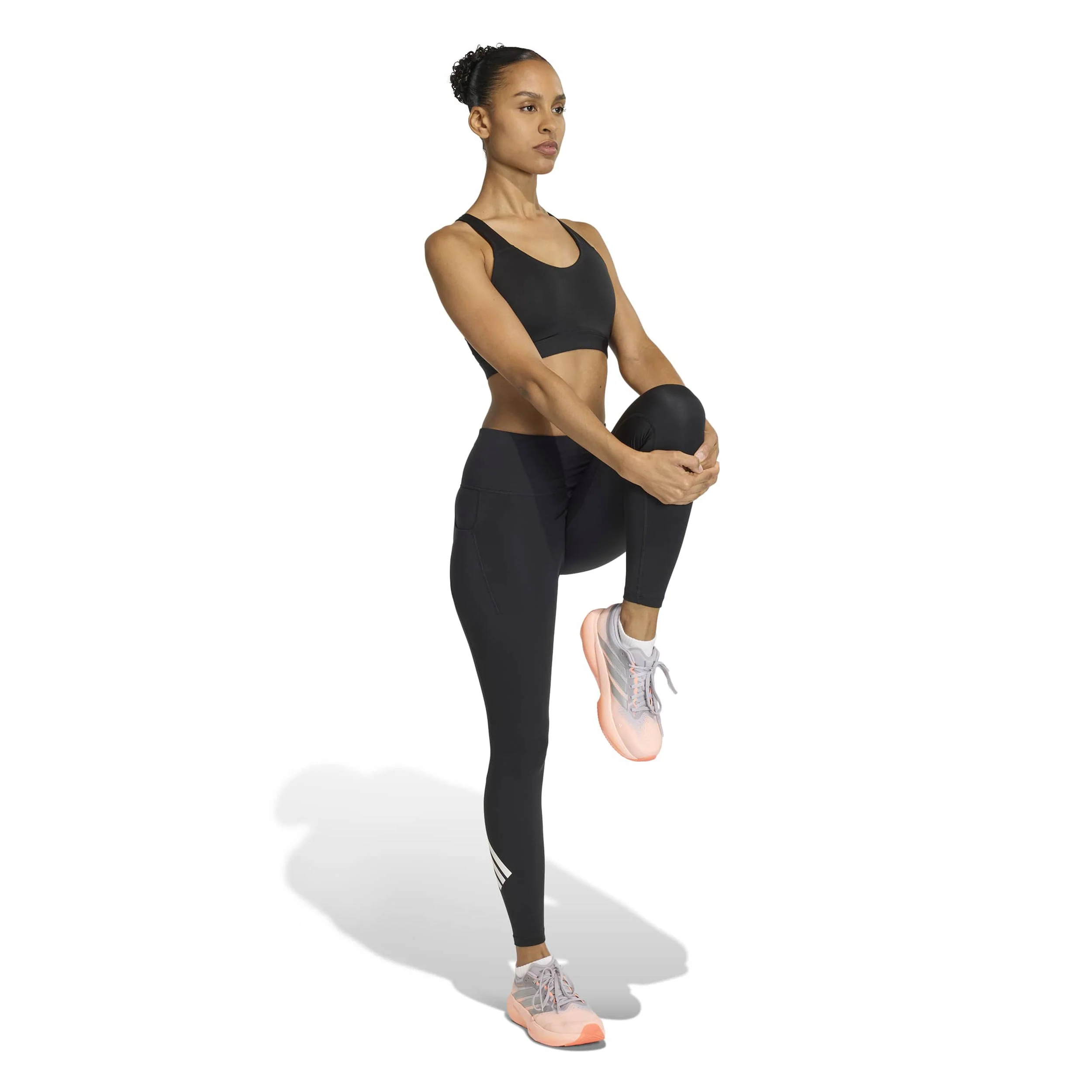 Optime Essentials High Support Sport-behå Damer - svart - Image 5