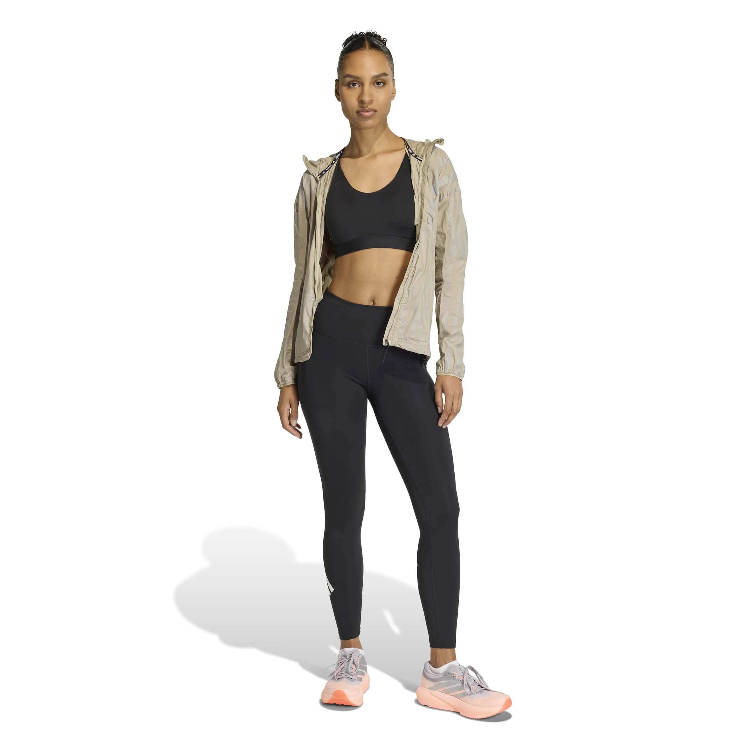 Optime Essentials High Support Sport-behå Damer - svart - Image 6