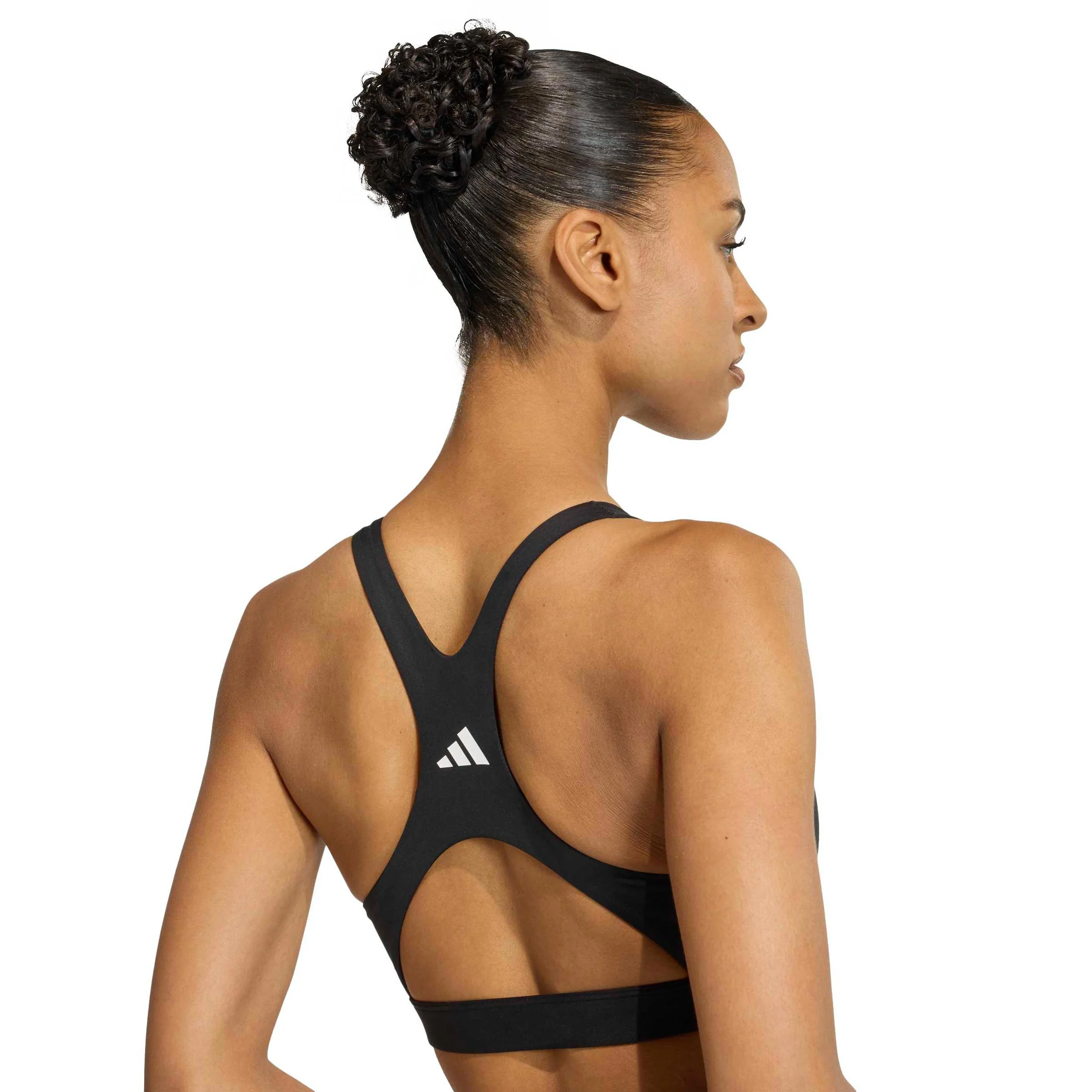 Optime Essentials High Support Sport-behå Damer - svart - Image 7