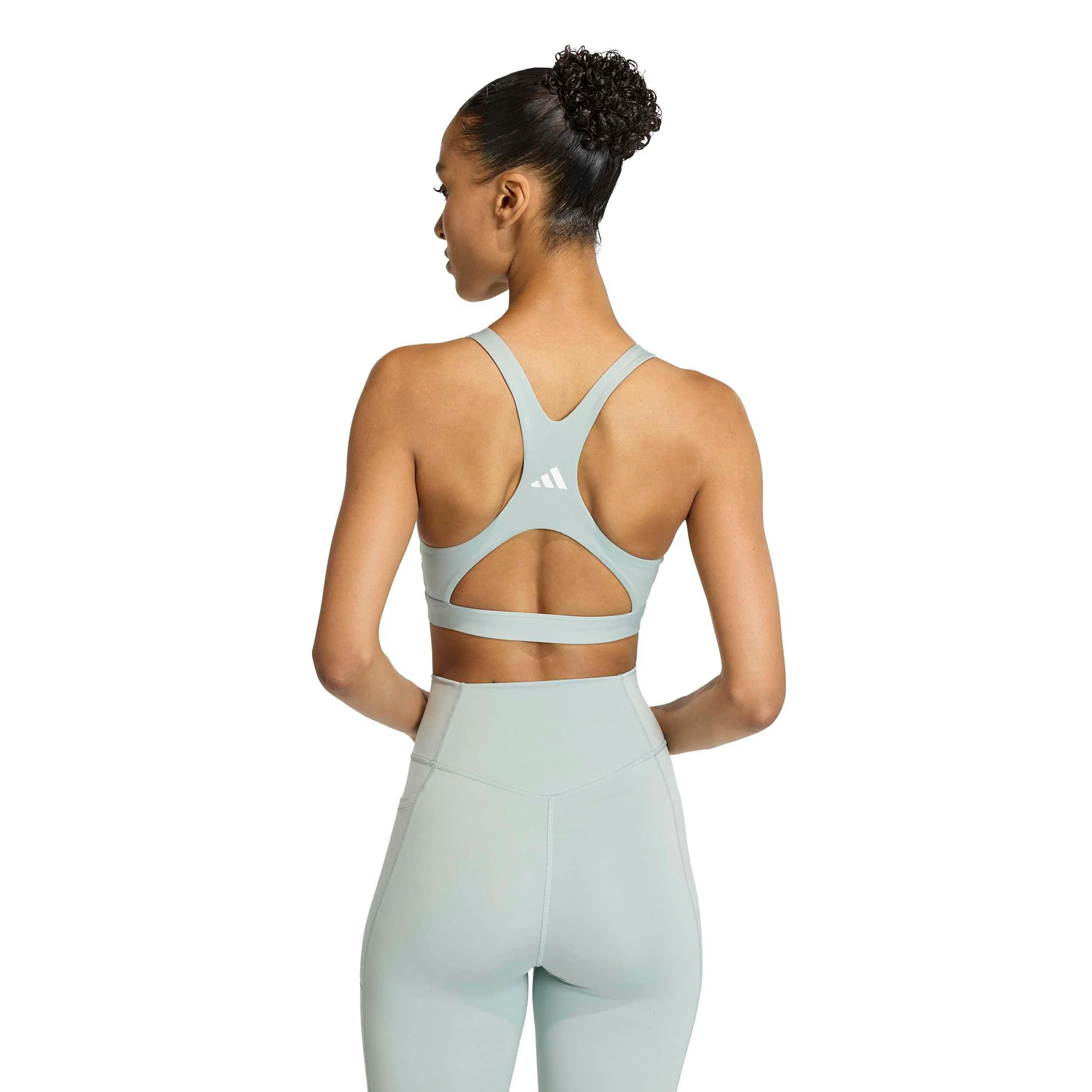 Optime Essentials High Support Sport-behå Damer - visdom - Image 4
