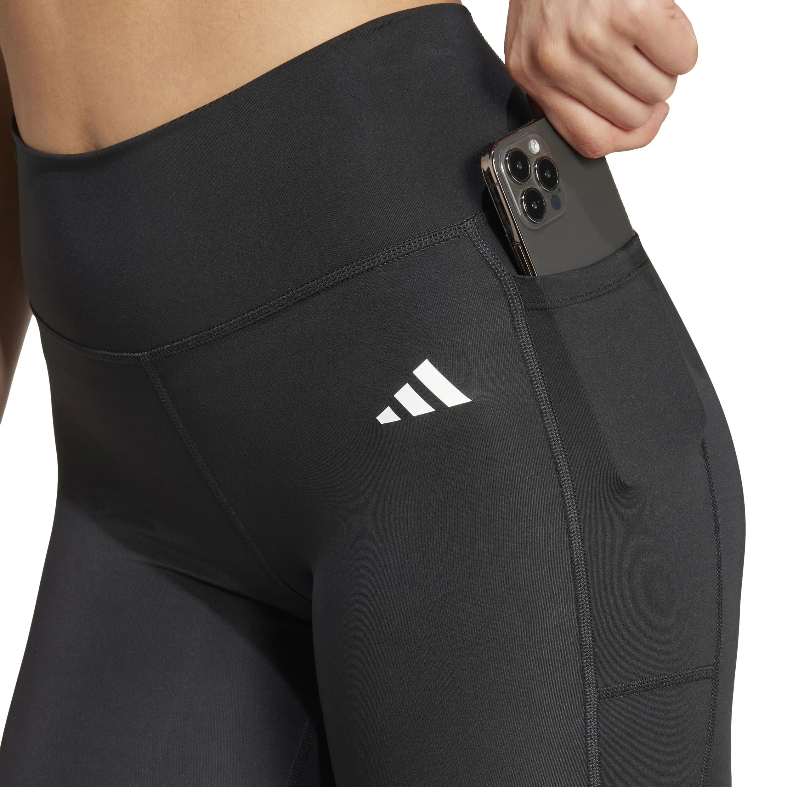 Optime Essentials Tights Damer-Svart - Image 4