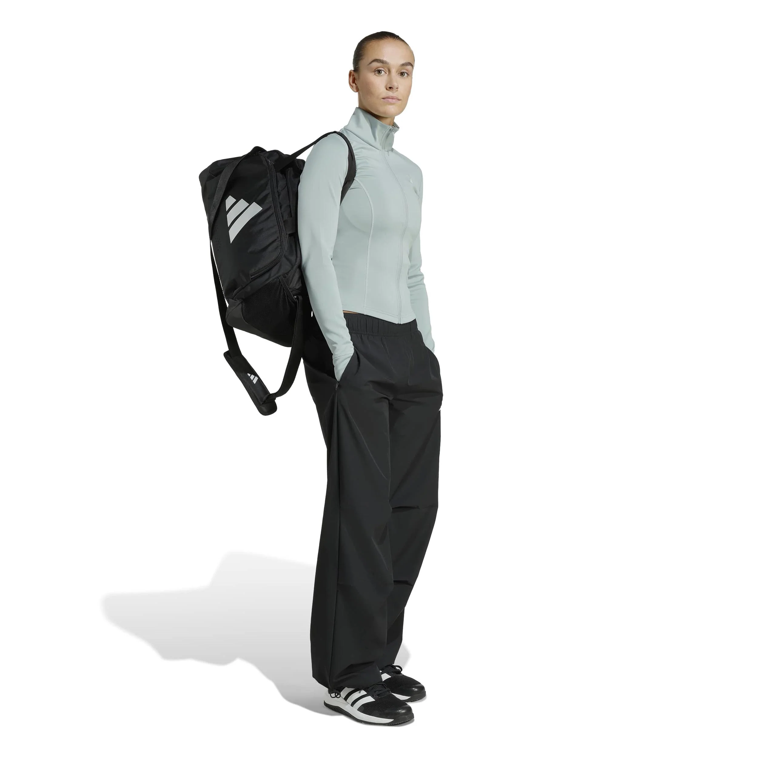 Optime Essentials Träningsjacka Damer-visdom - Image 7