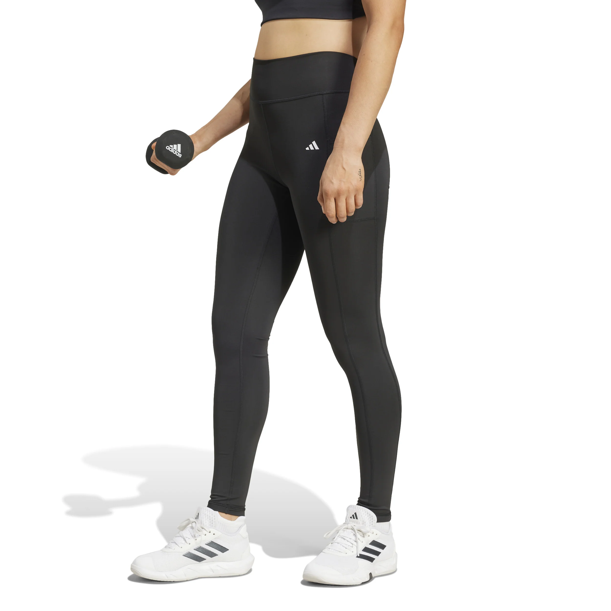 Optime High Rise Tights Damer-Svart - Image 2