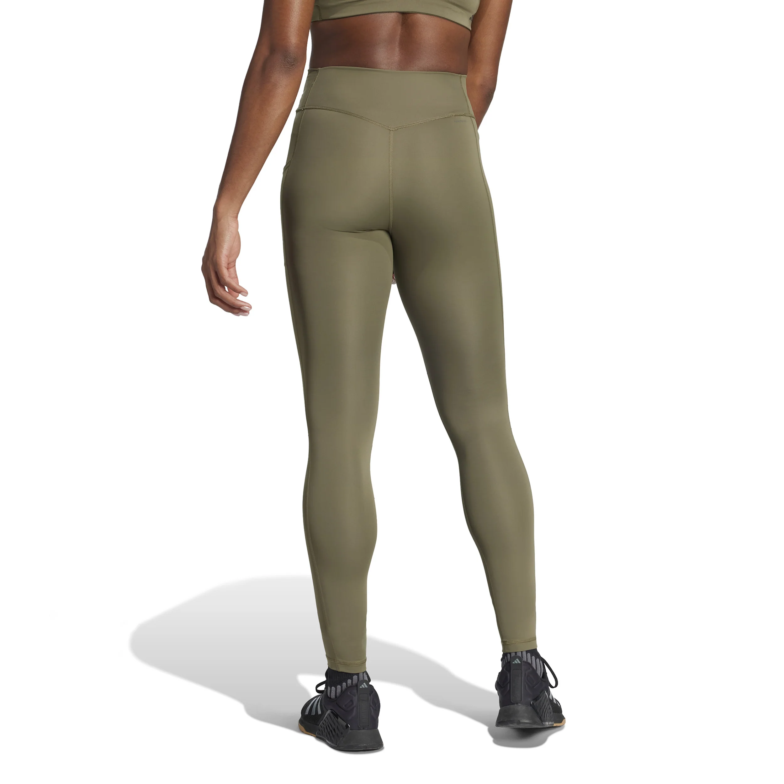 Optime Tights Damer-Oliv - Image 3