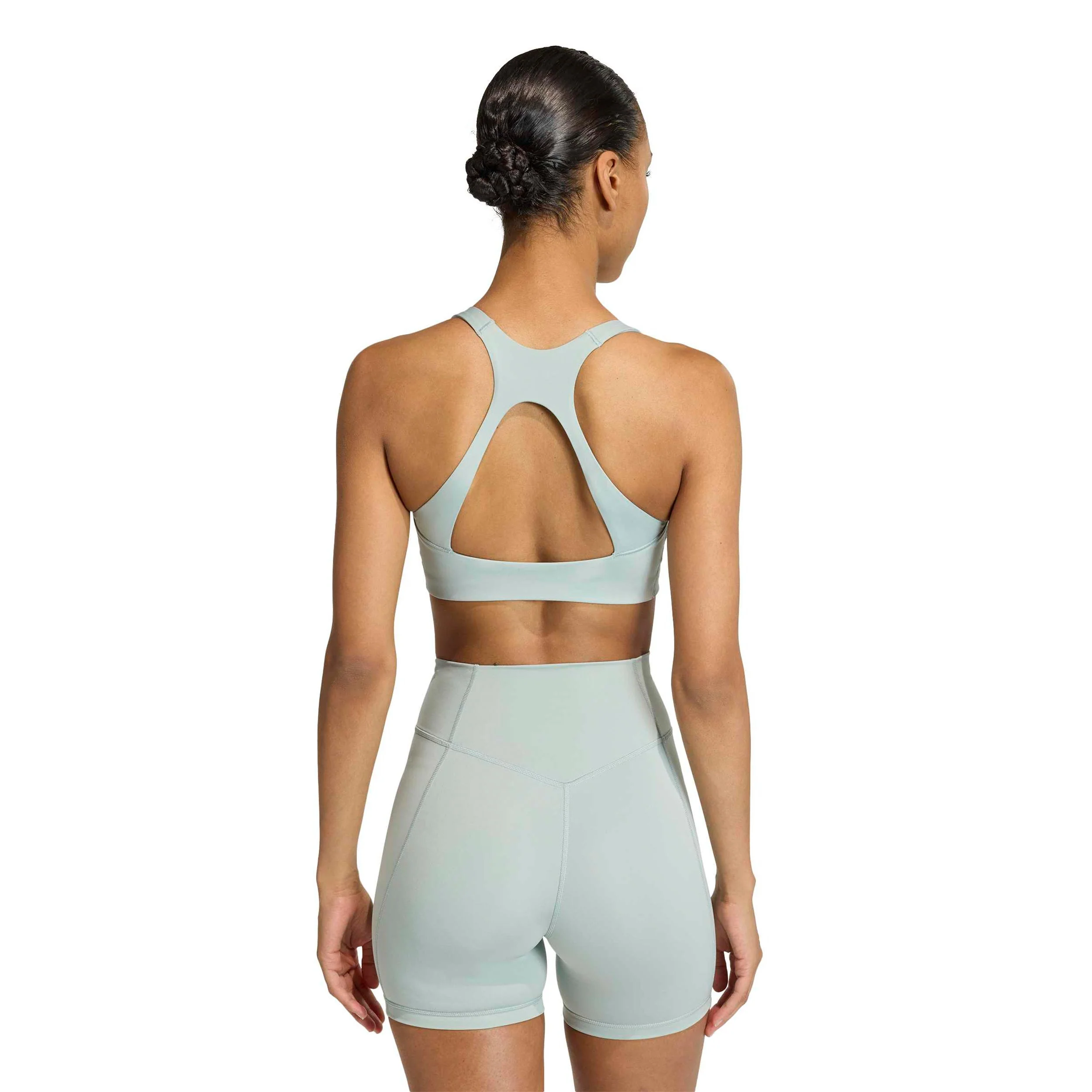 Optime Workout Medium Support Sport-behå Damer - visdom - Image 4