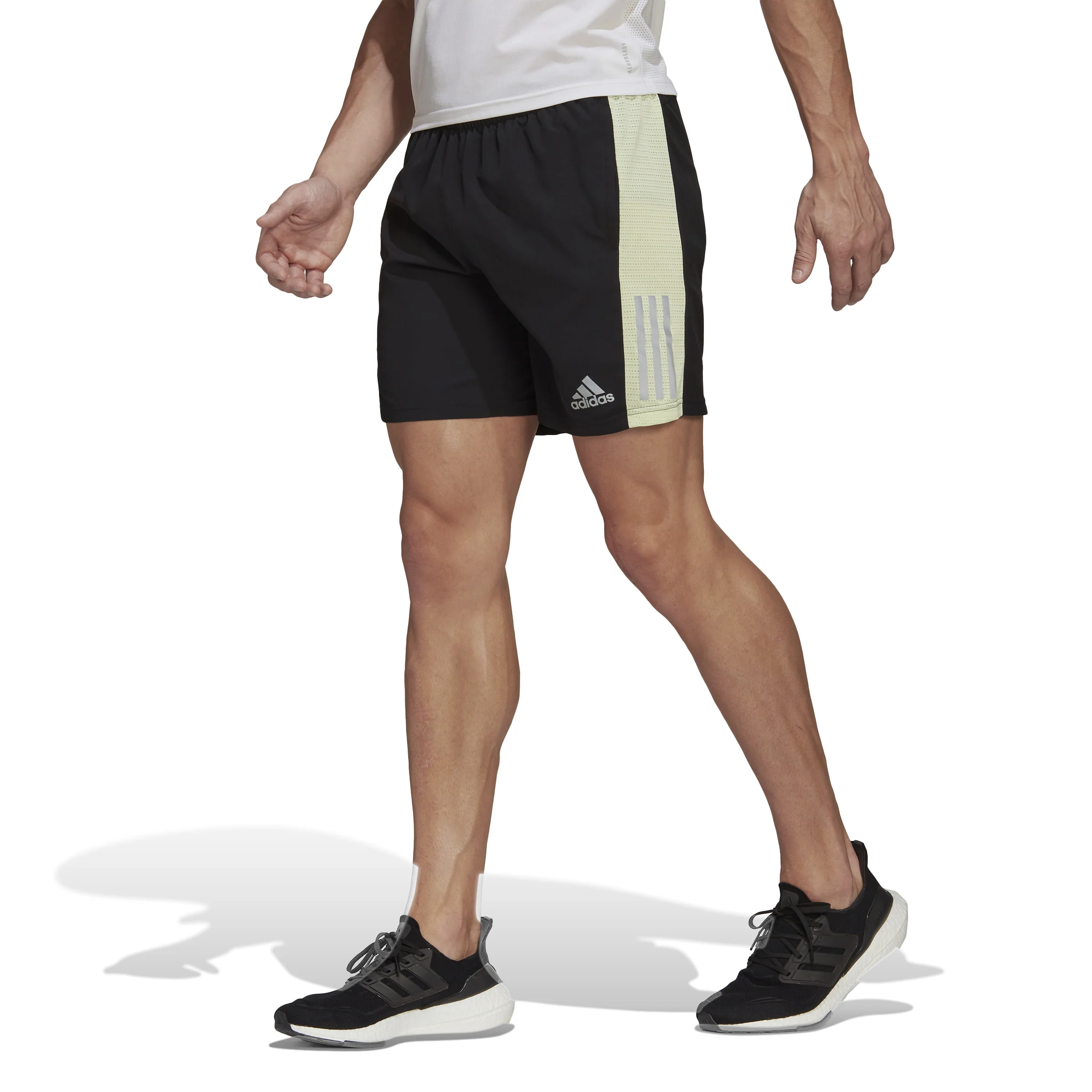 Own the Run 5in Löparshorts Herrar - svart, creme - Image 2