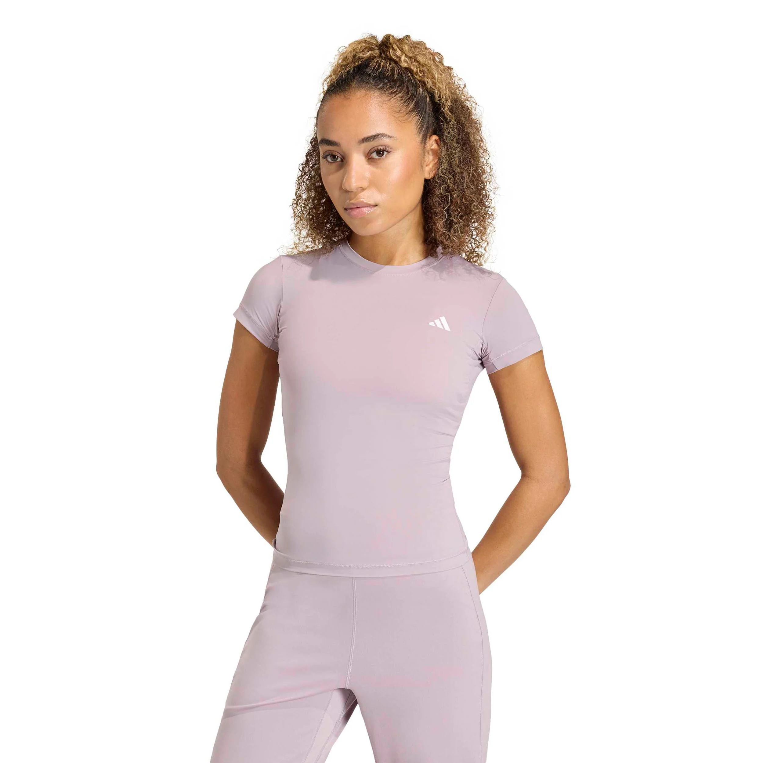 Power Essentials Workout T-shirt Damer - rosa - Image 2