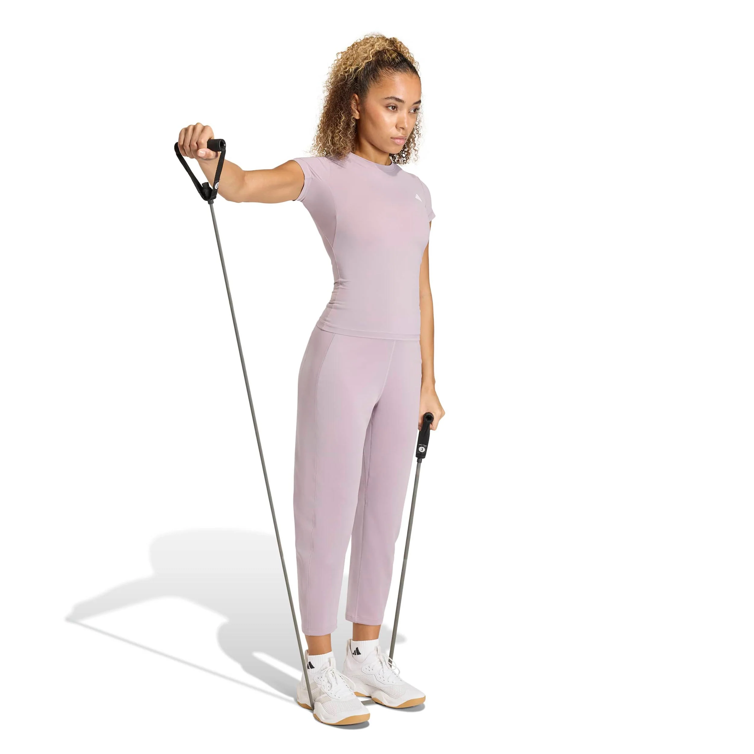 Power Essentials Workout T-shirt Damer - rosa - Image 4