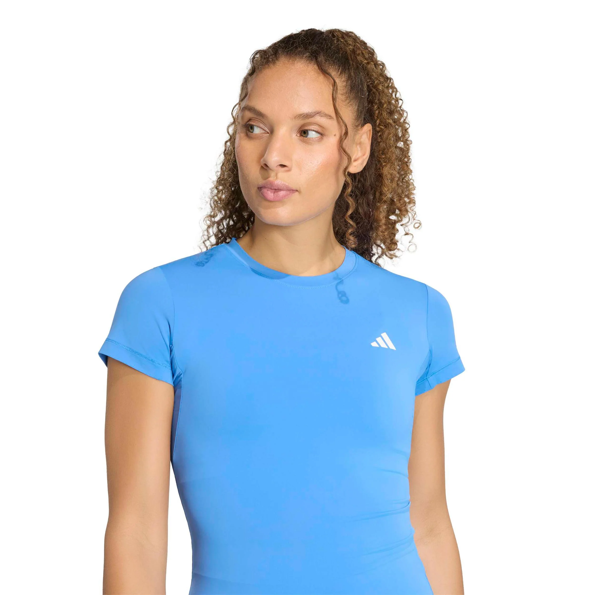 Power Essentials Workout T-shirt Damer - turkos - Image 5