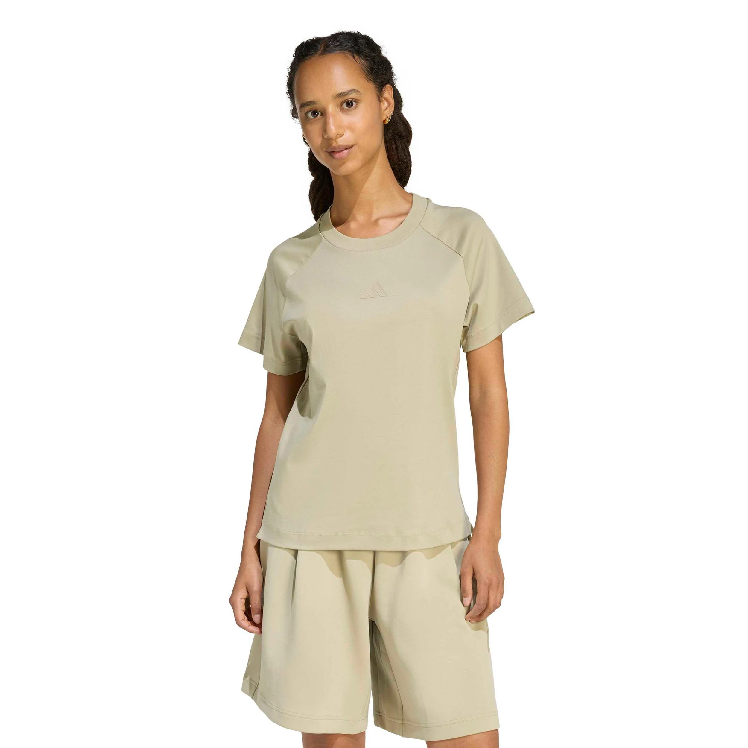 Regular T-shirt Damer - beige - Image 2