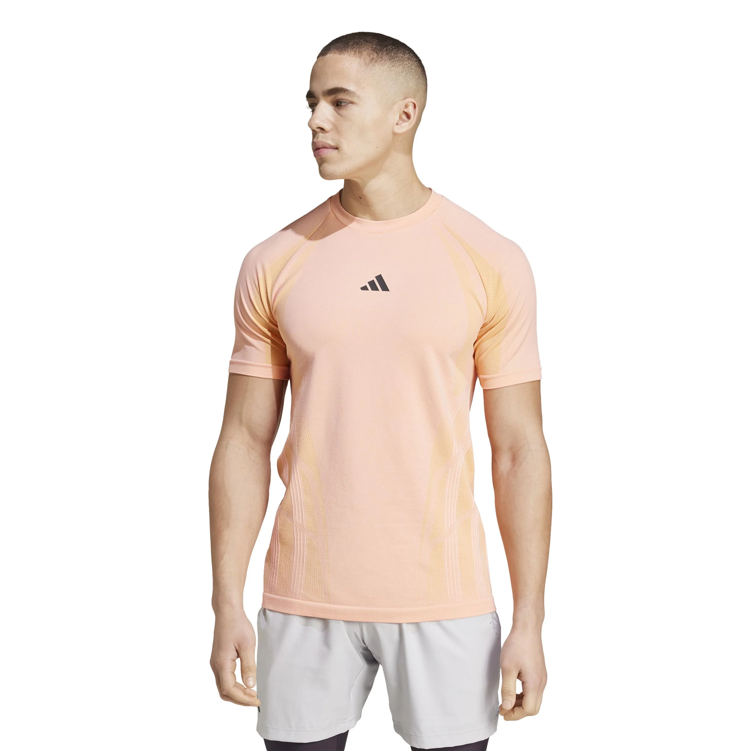 Seamless Pro T-shirt Herrar-Apricot - Image 2