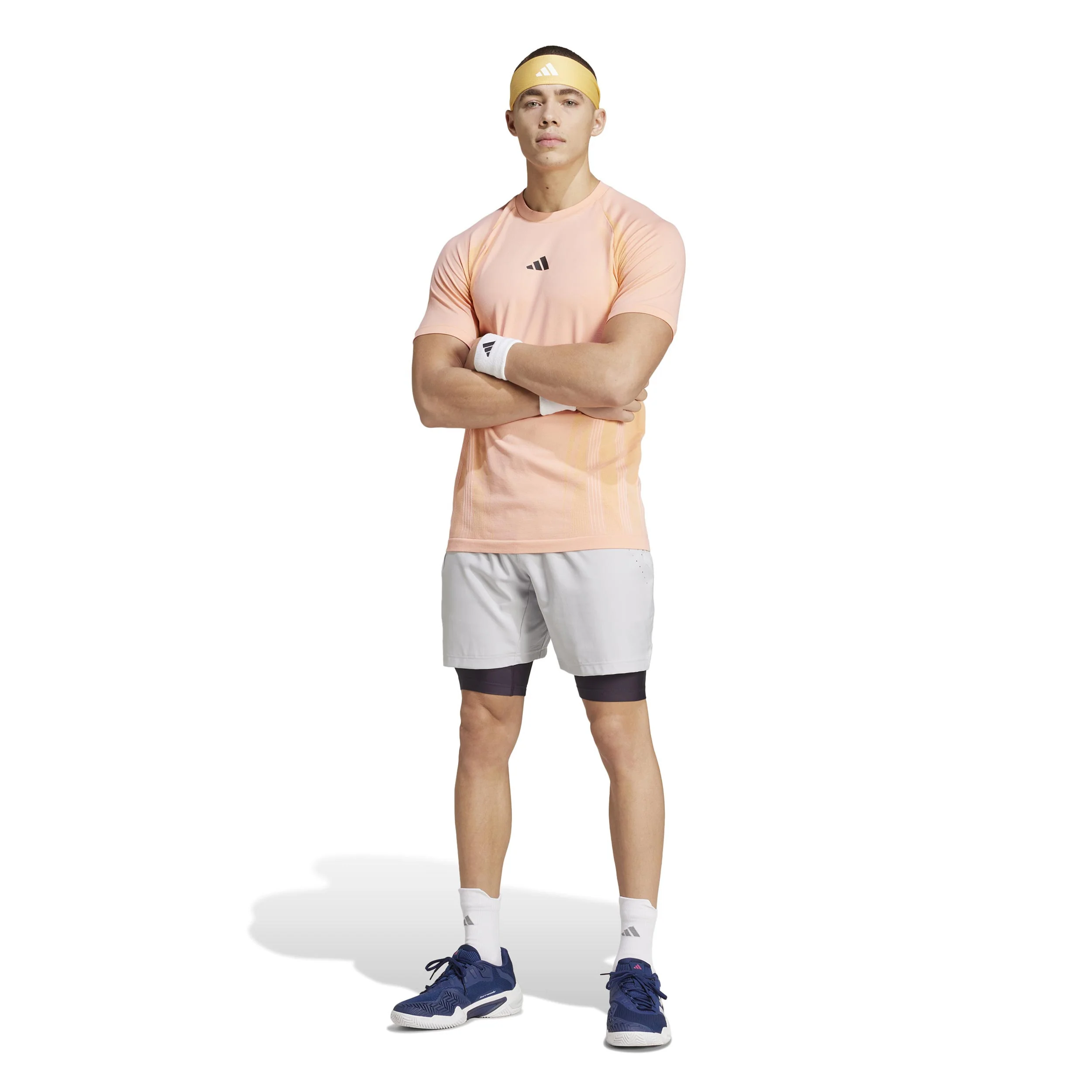 Seamless Pro T-shirt Herrar-Apricot - Image 3