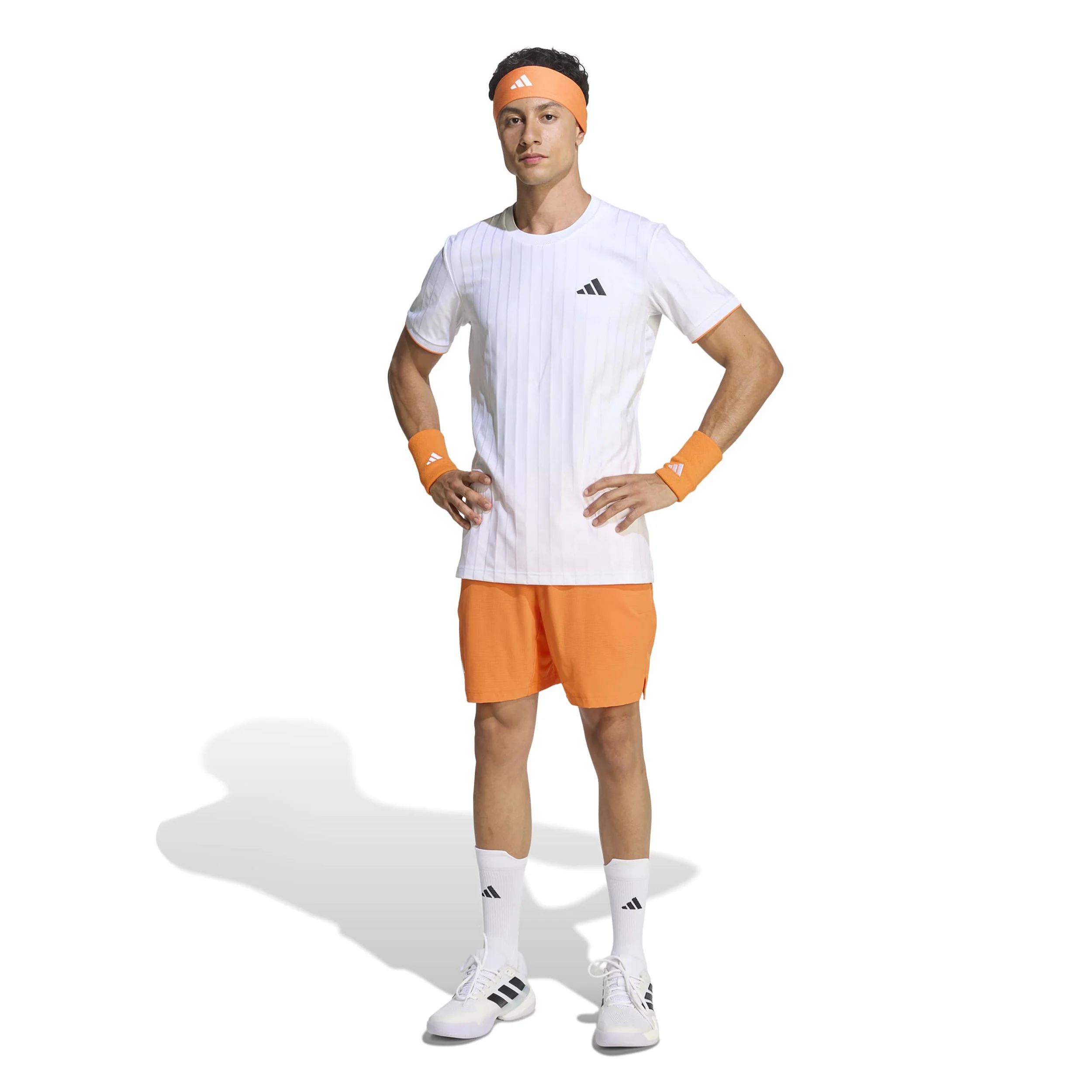 Shorts & Tight Set Herrar - orange - Image 7