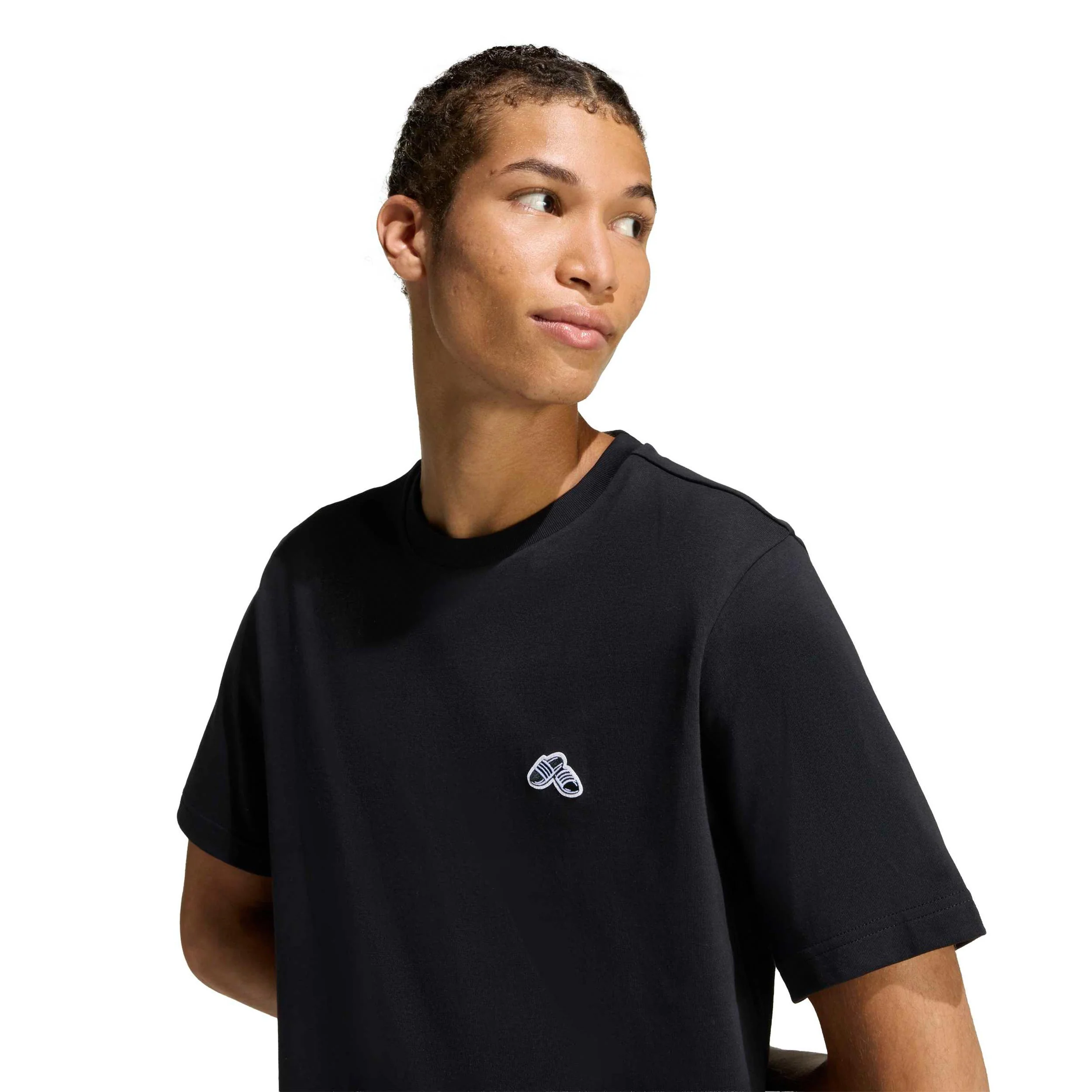 Slide T-shirt Herrar-svart - Image 5
