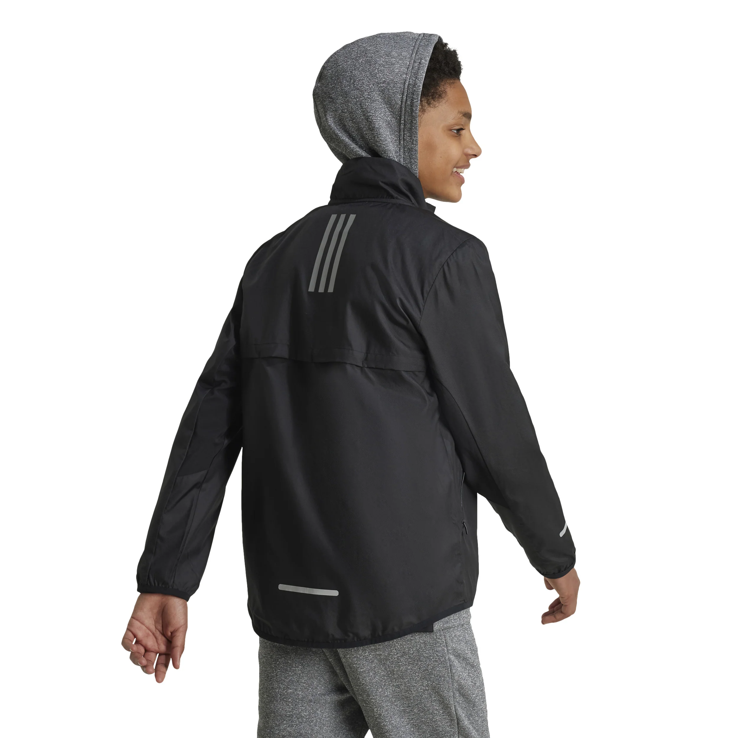 Teamwear WindReady Löparjacka Barn - svart, - Image 3
