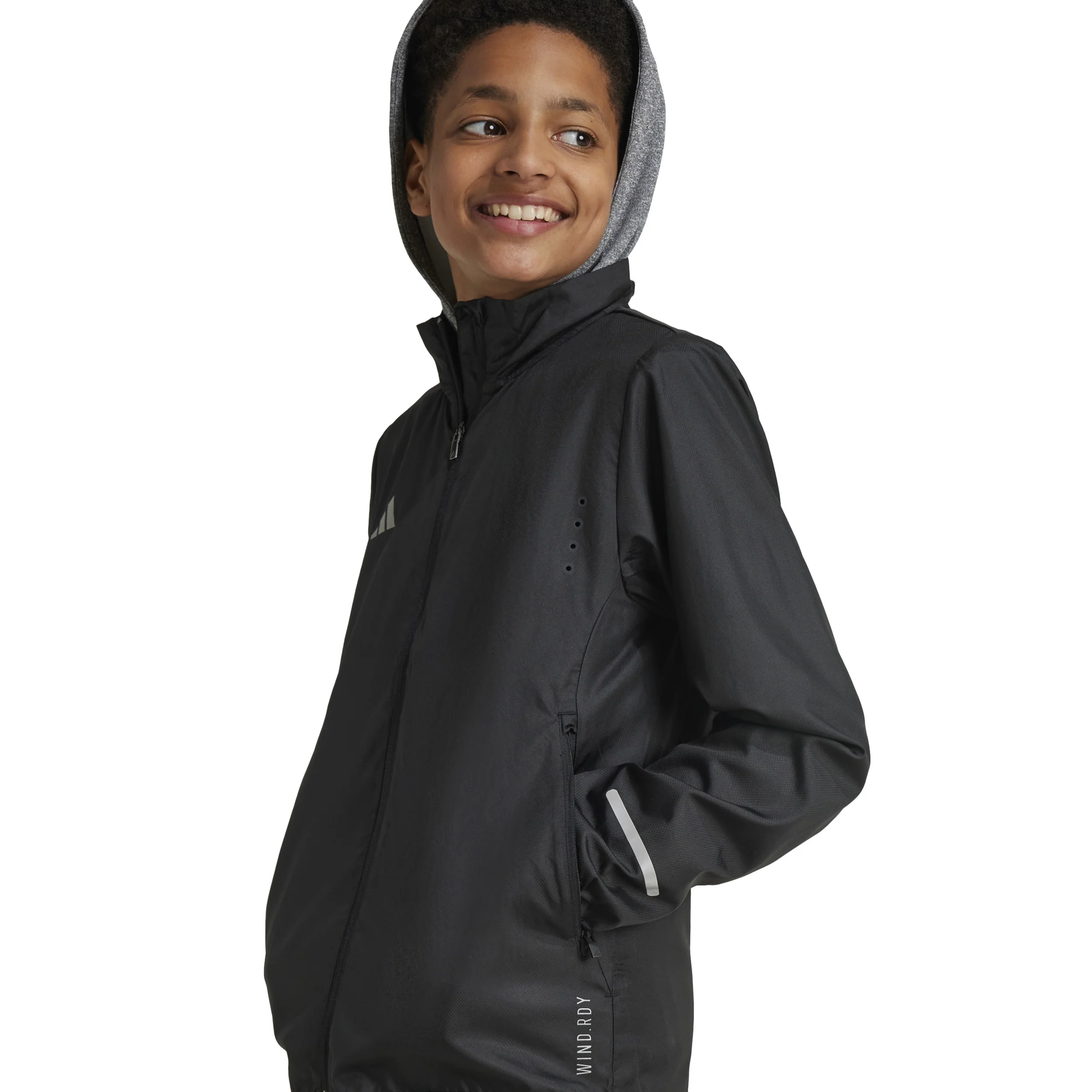 Teamwear WindReady Löparjacka Barn - svart, - Image 6