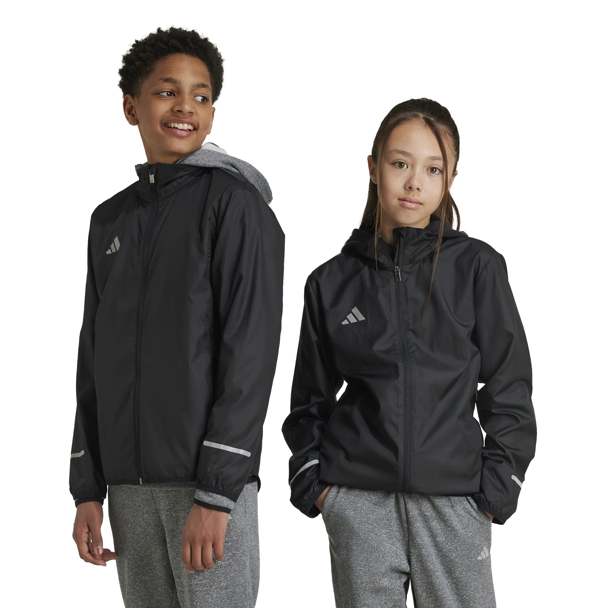 Teamwear WindReady Löparjacka Barn - svart, - Image 7
