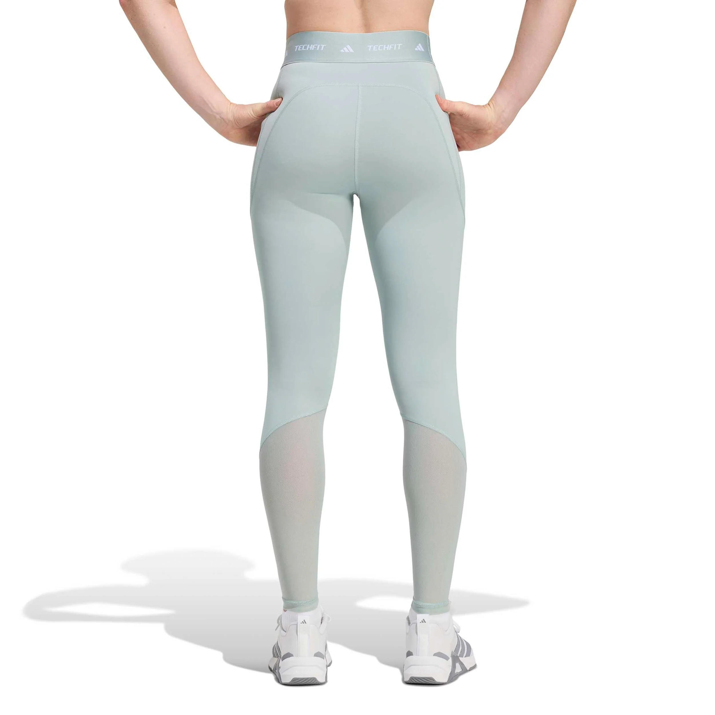 TECHFIT Stash Pocket Tights Damer-visdom - Image 3