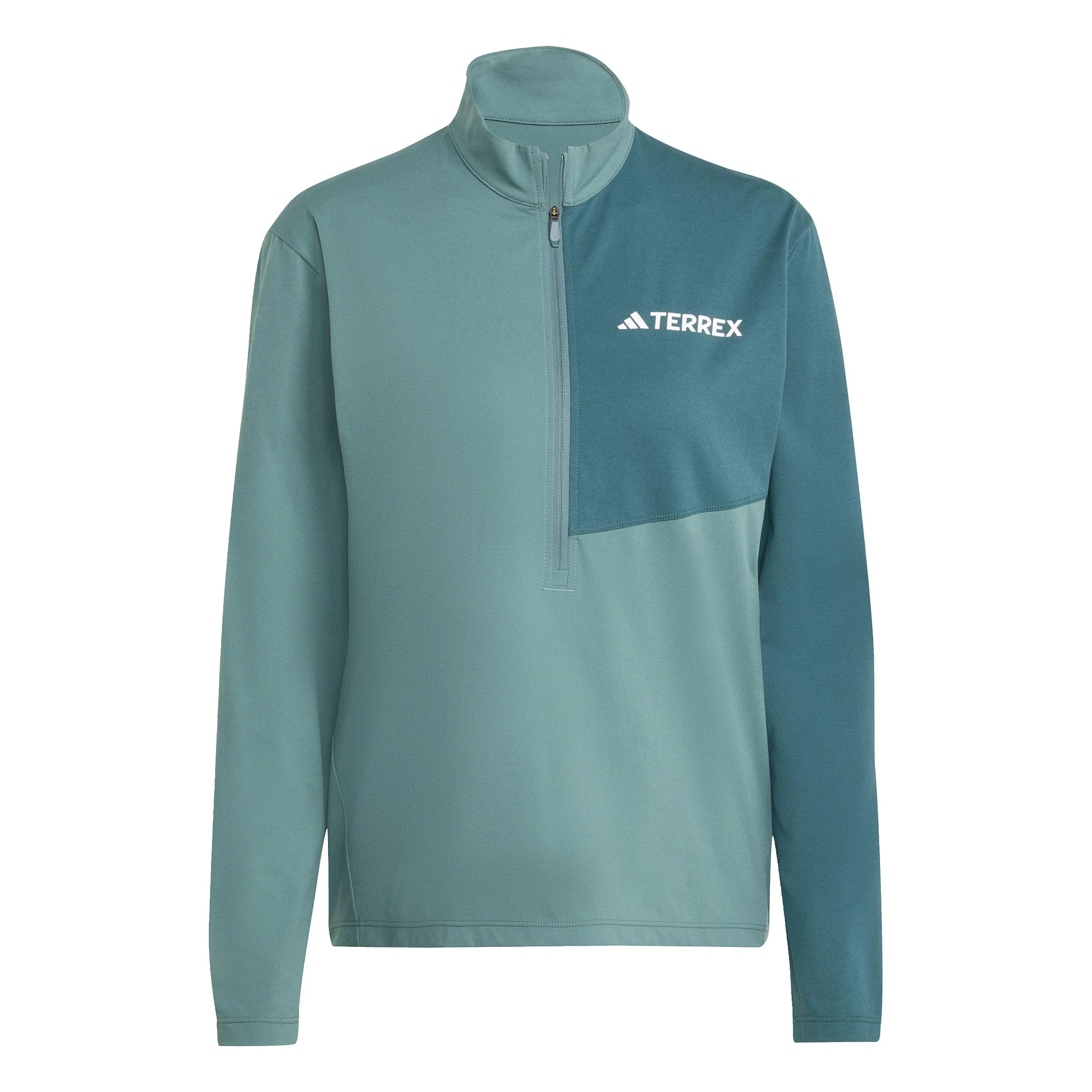 Terrex MT Half-Zip Löpartröja Damer-Mörkgrön,Grön