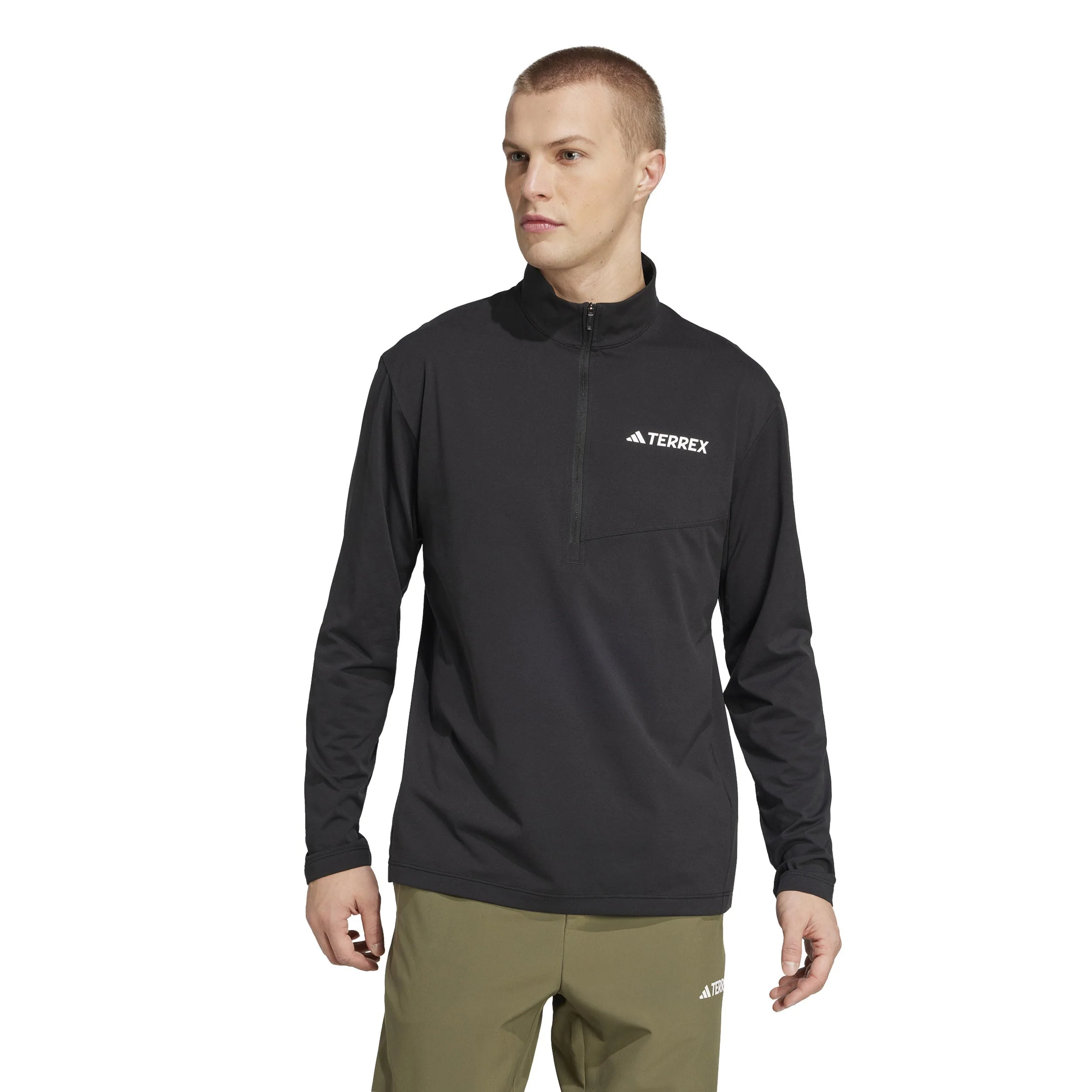 Terrex MT Half-Zip Löpartröja Herrar-Svart - Image 2