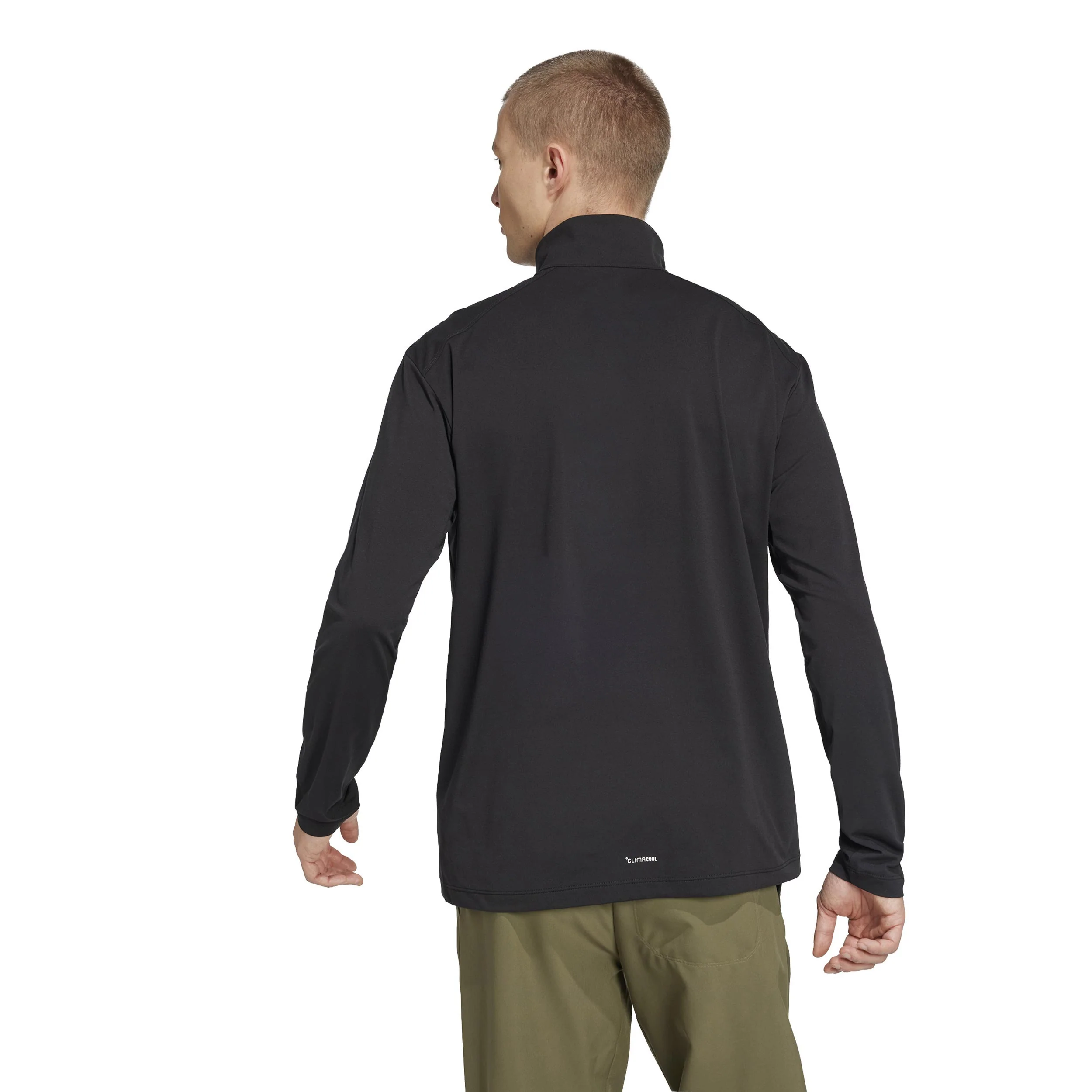 Terrex MT Half-Zip Löpartröja Herrar-Svart - Image 3