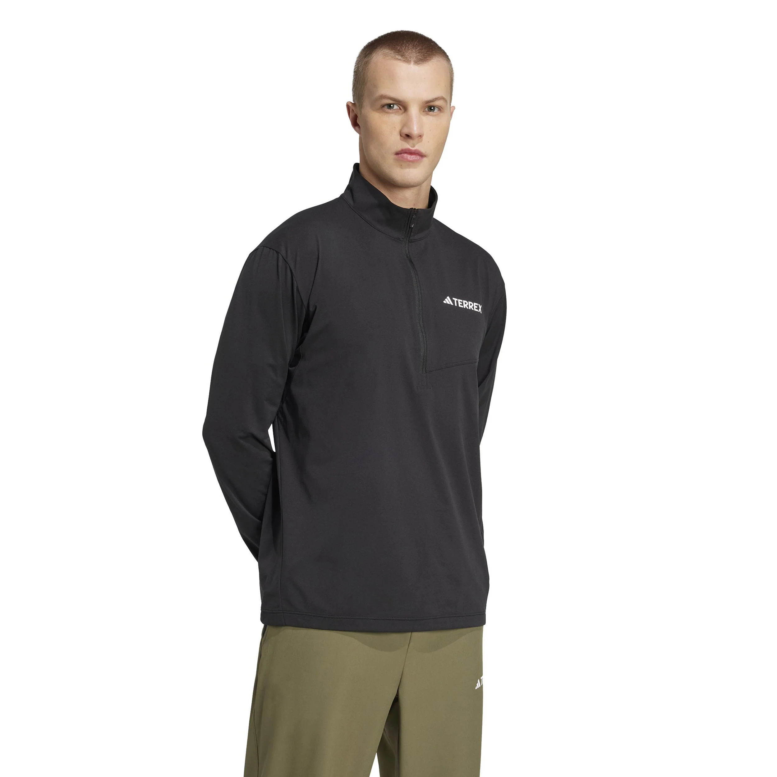 Terrex MT Half-Zip Löpartröja Herrar-Svart - Image 4