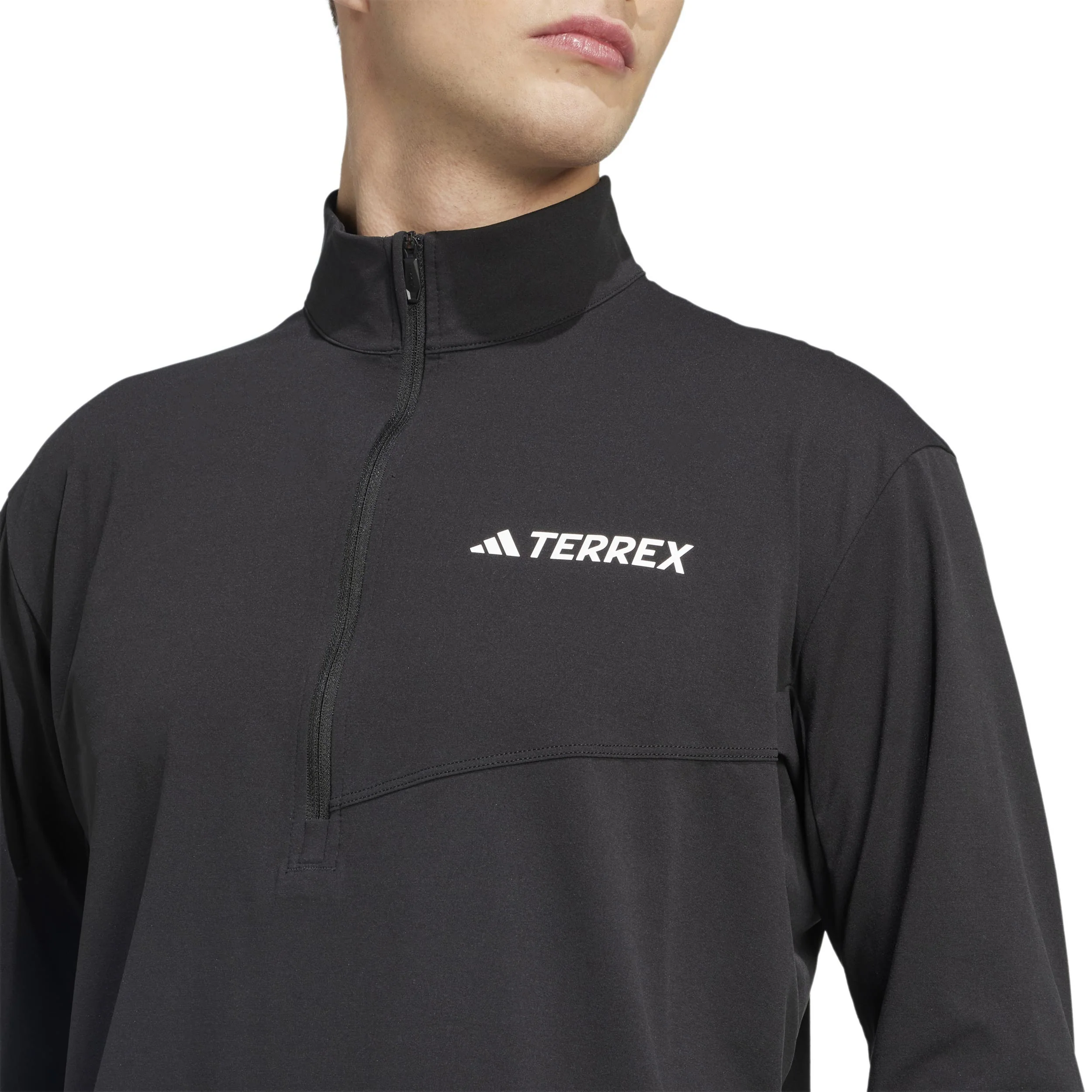 Terrex MT Half-Zip Löpartröja Herrar-Svart - Image 5