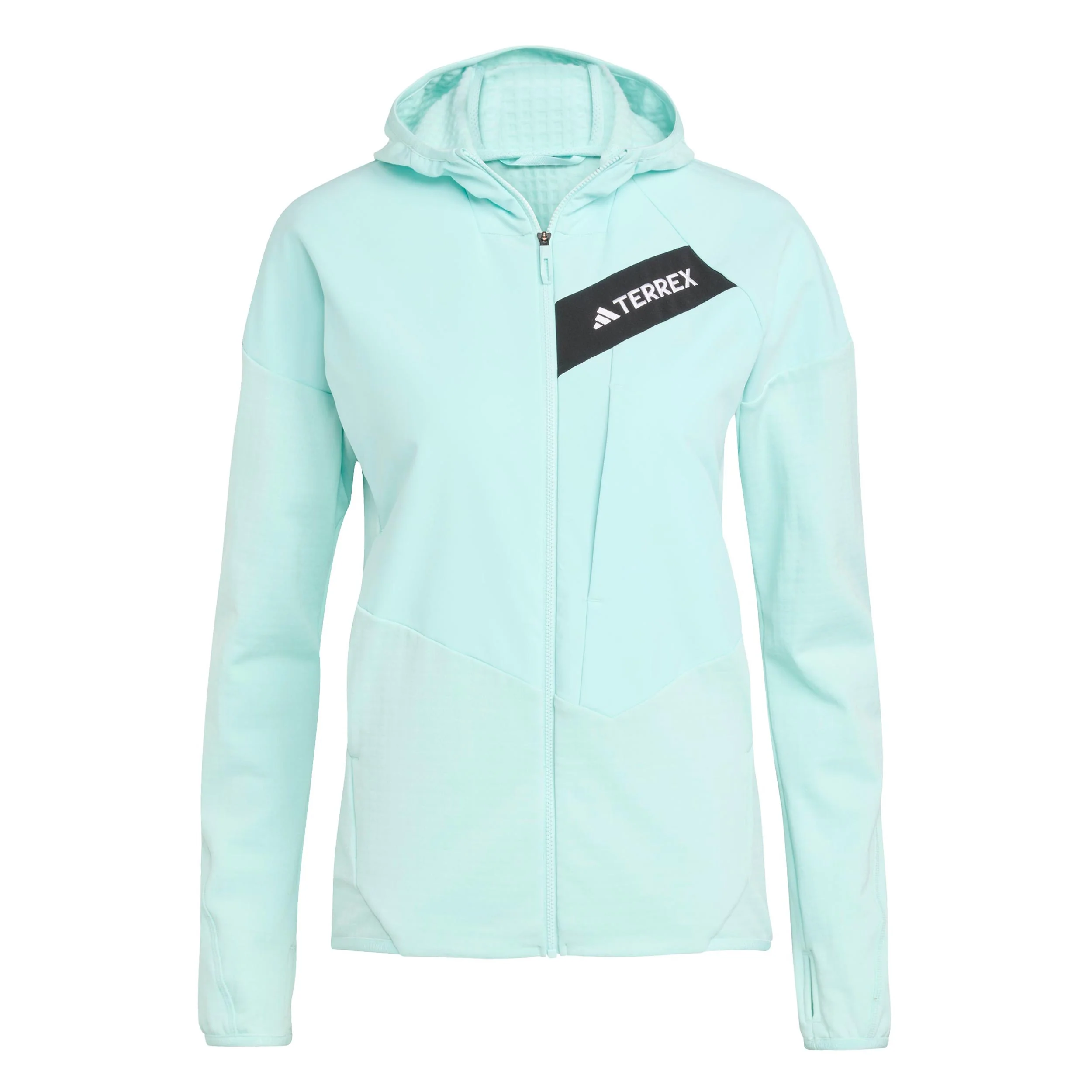 Terrex TRK ClimaWarm Fleece Löparjacka Damer-Turkos