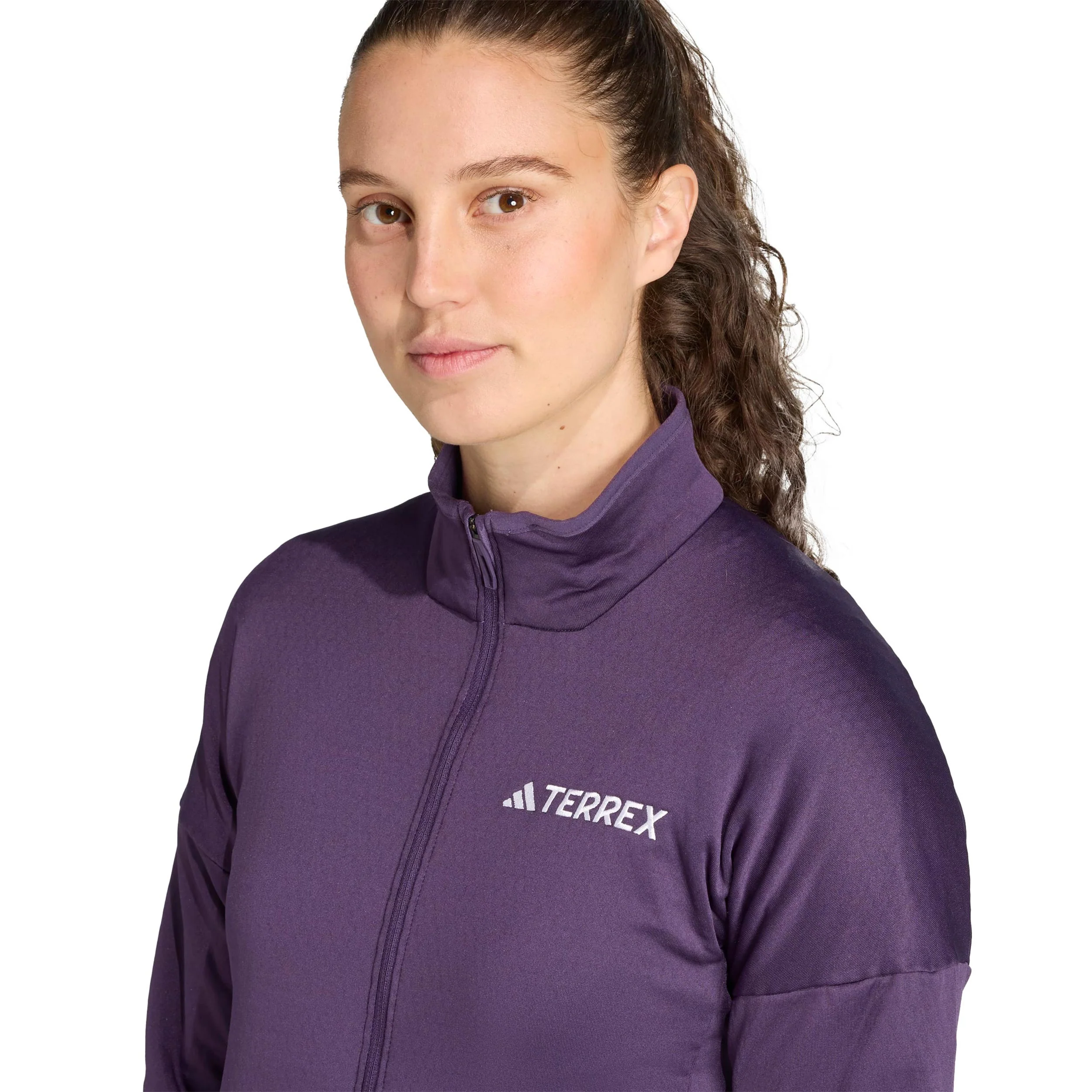 Terrex XPR Light Fleece Löparjacka Damer-Lila - Image 7