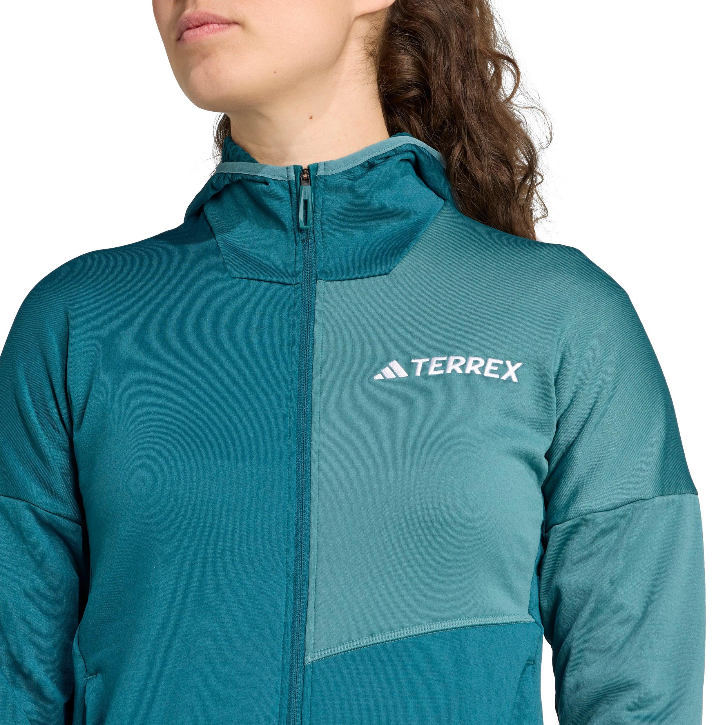 Terrex XPR Light Fleece Löparjacka Damer-Petrol - Image 6