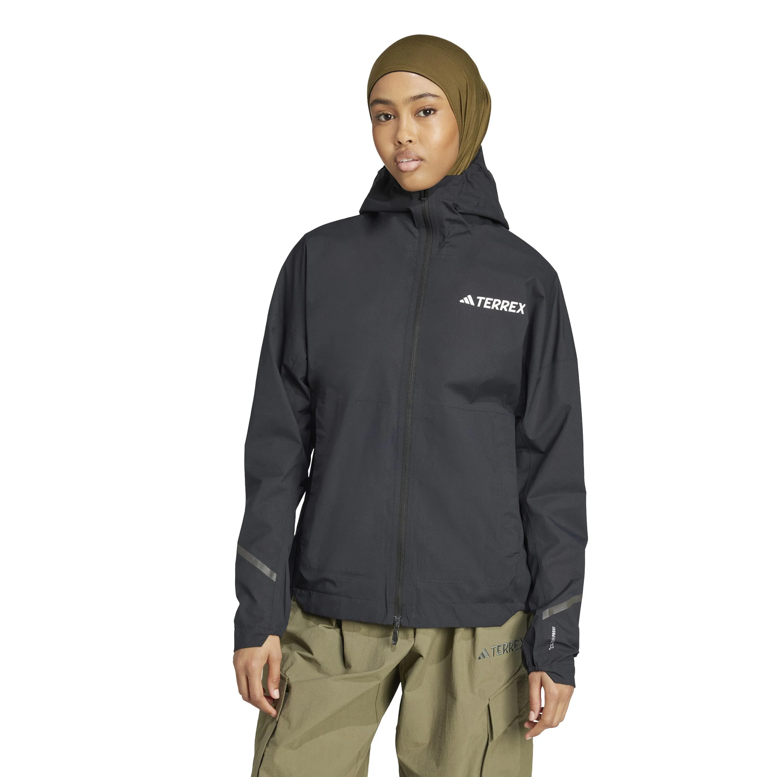 Terrex XPR Light Rain Löparjacka Damer-Svart - Image 2