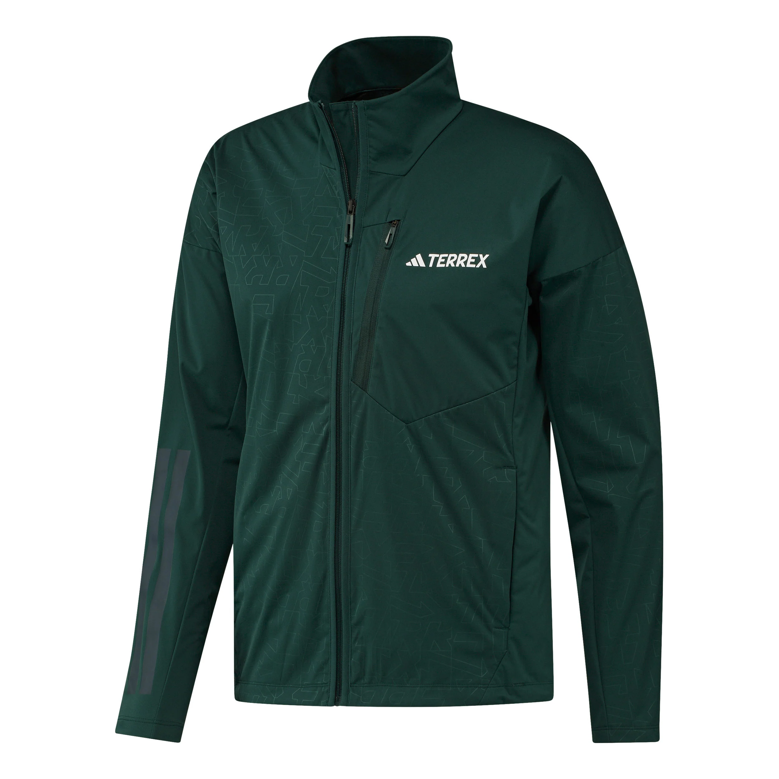 Terrex XPR Softshell Löparjacka Herrar-grön