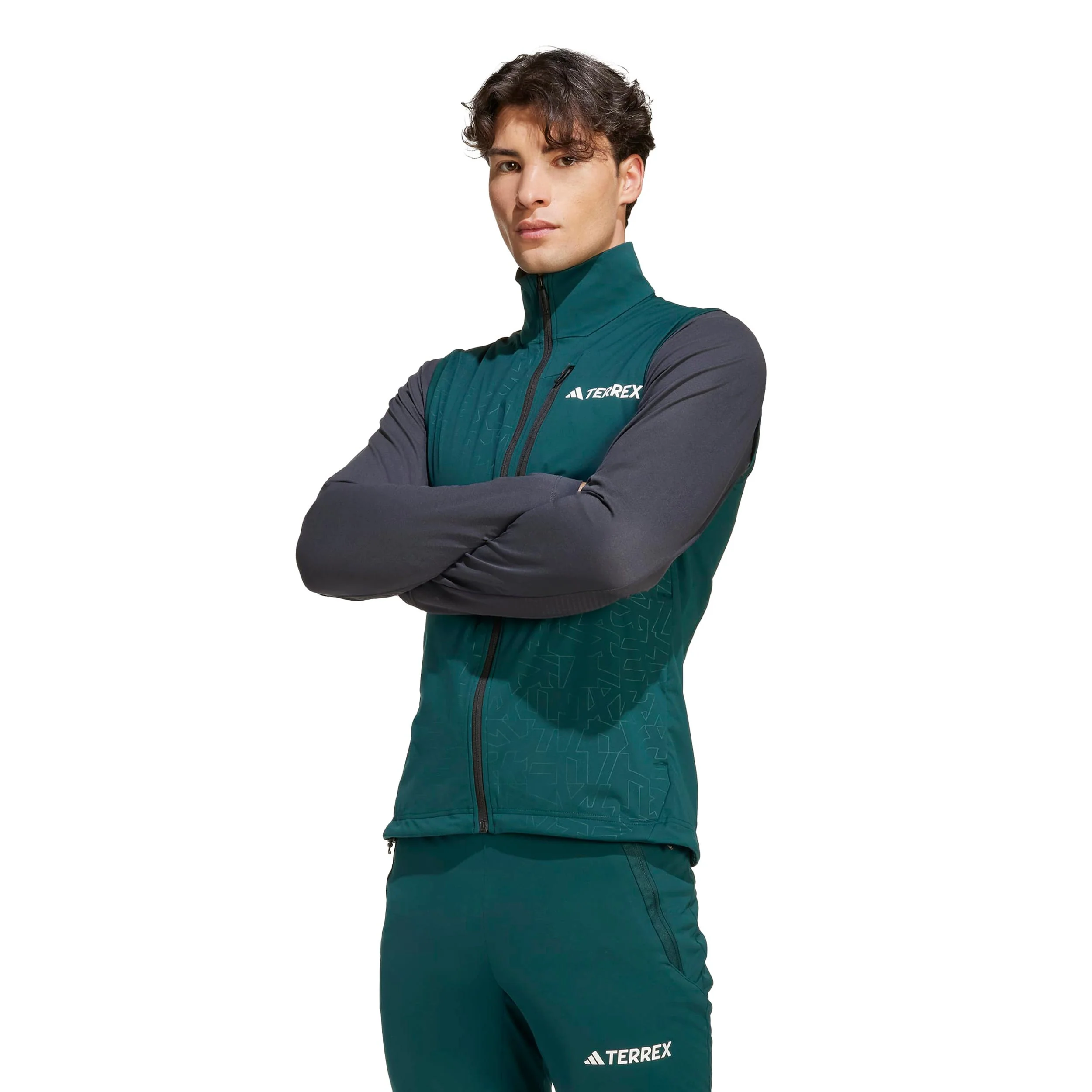 Terrex XPR Softshell Löparvästar Herrar-grön - Image 2