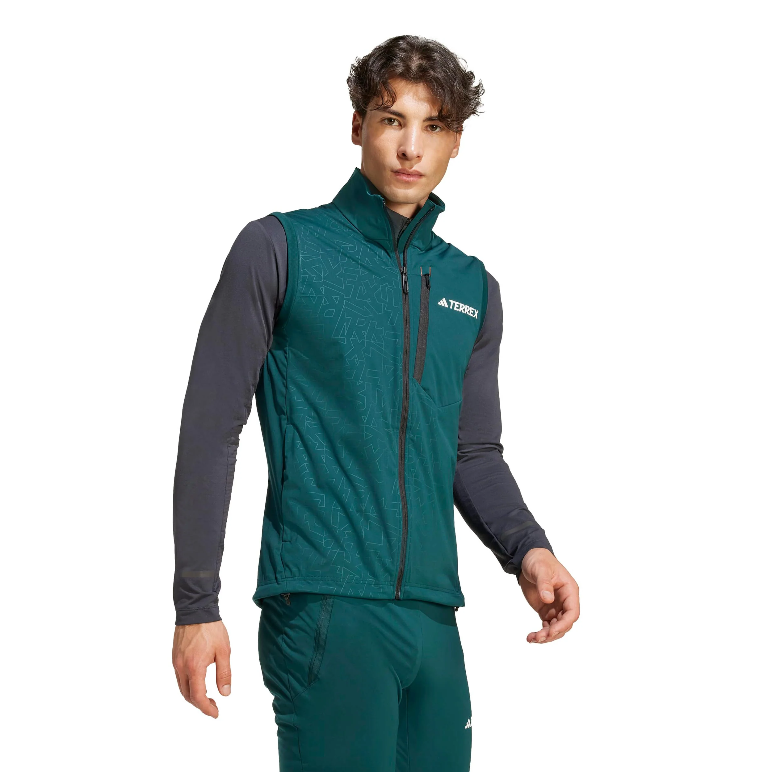 Terrex XPR Softshell Löparvästar Herrar-grön - Image 4