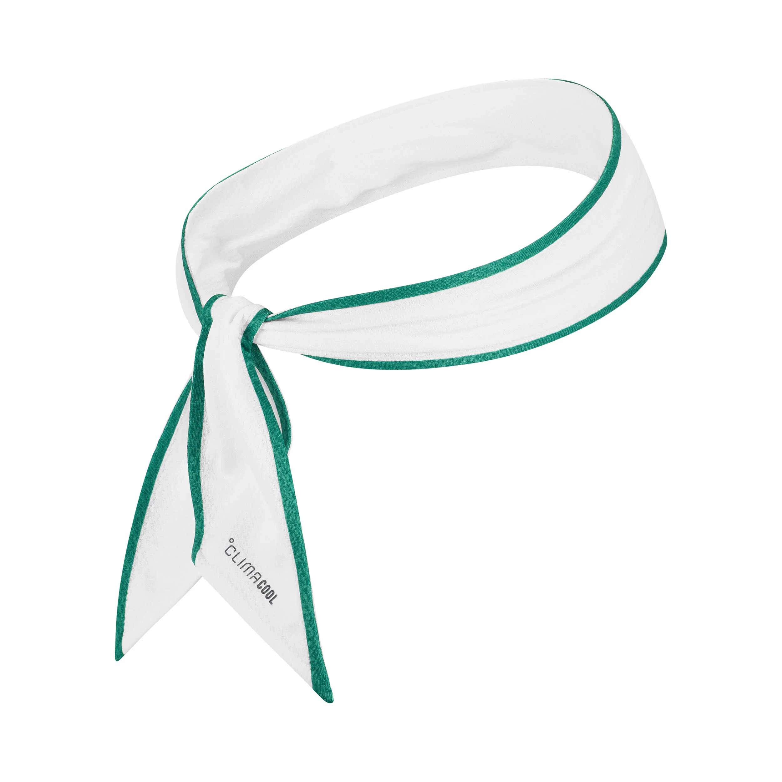 Tieband Bandana Unisex - vit, grön - Image 2