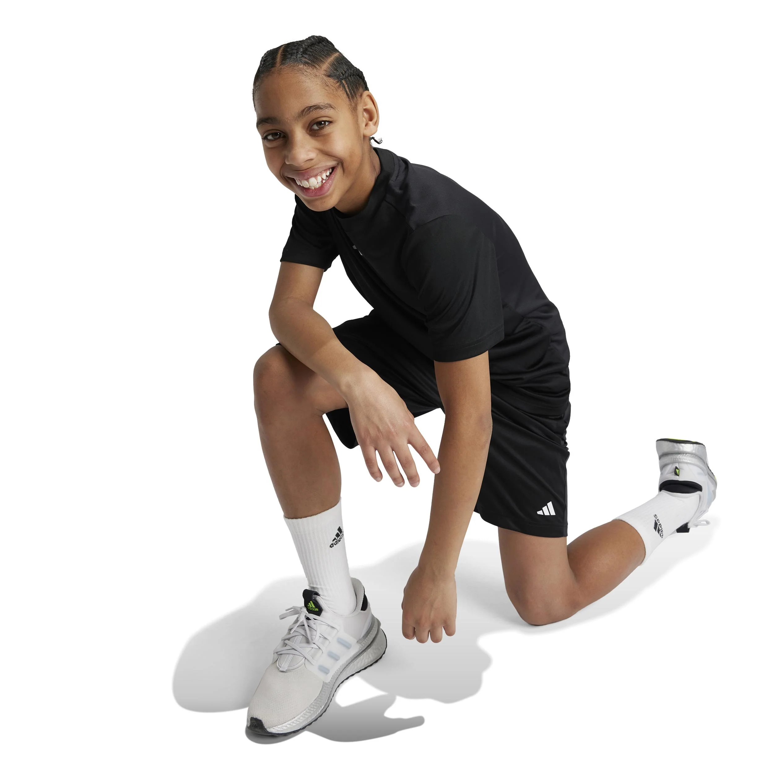 Training Essentials Shorts Barn - svart, - Image 2